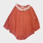 Barboteuse Rose - 12 mois