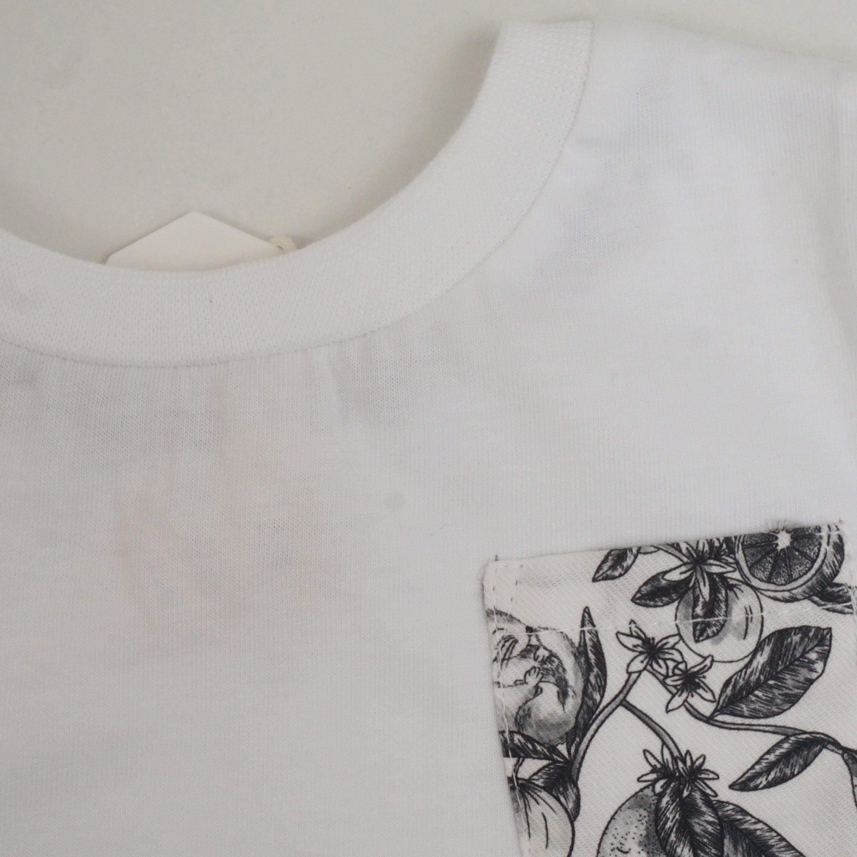 T-shirt Blanc - 12 mois (neuf)