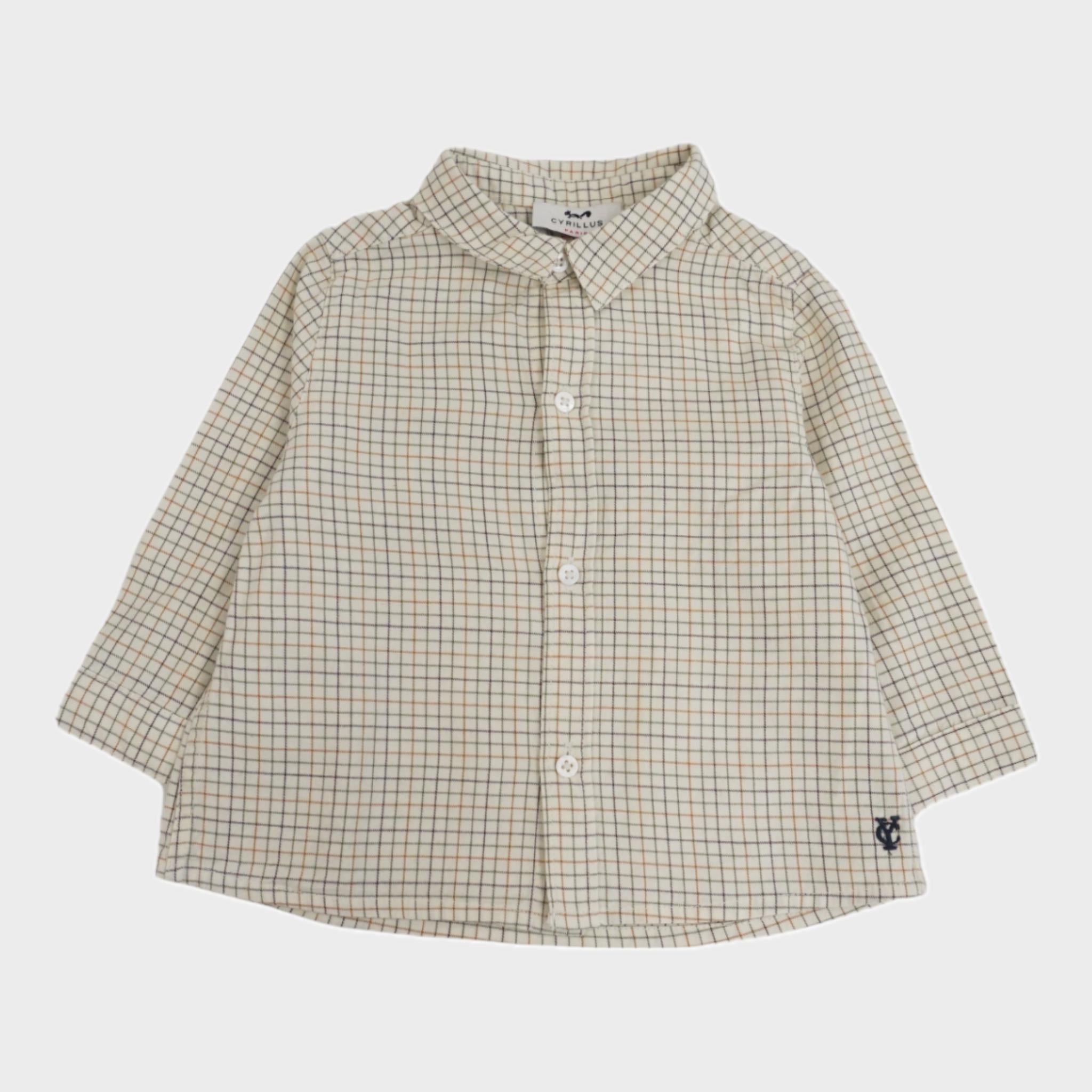 Chemise Beige - 12 mois