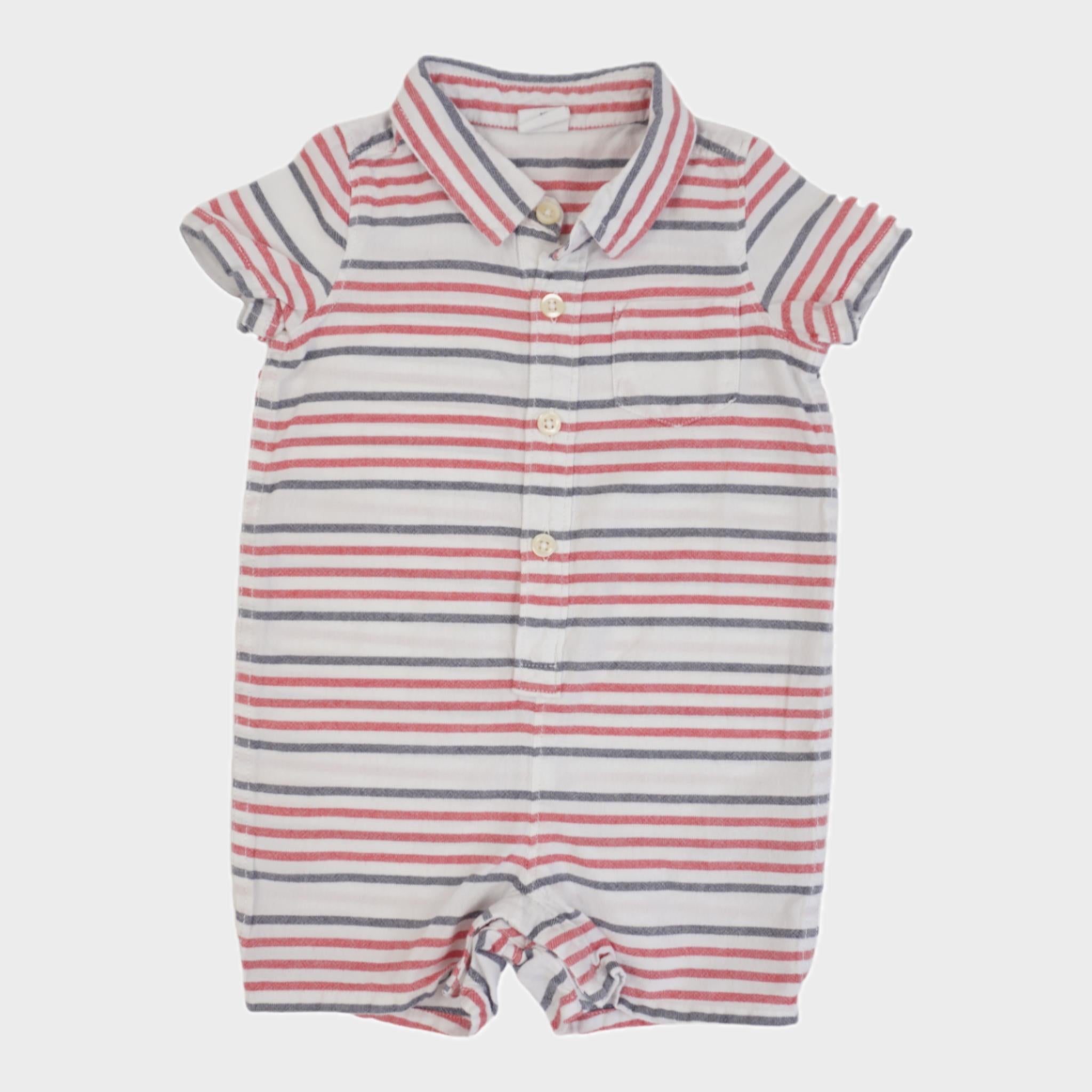 Combishort Multicolore - 6/12 mois