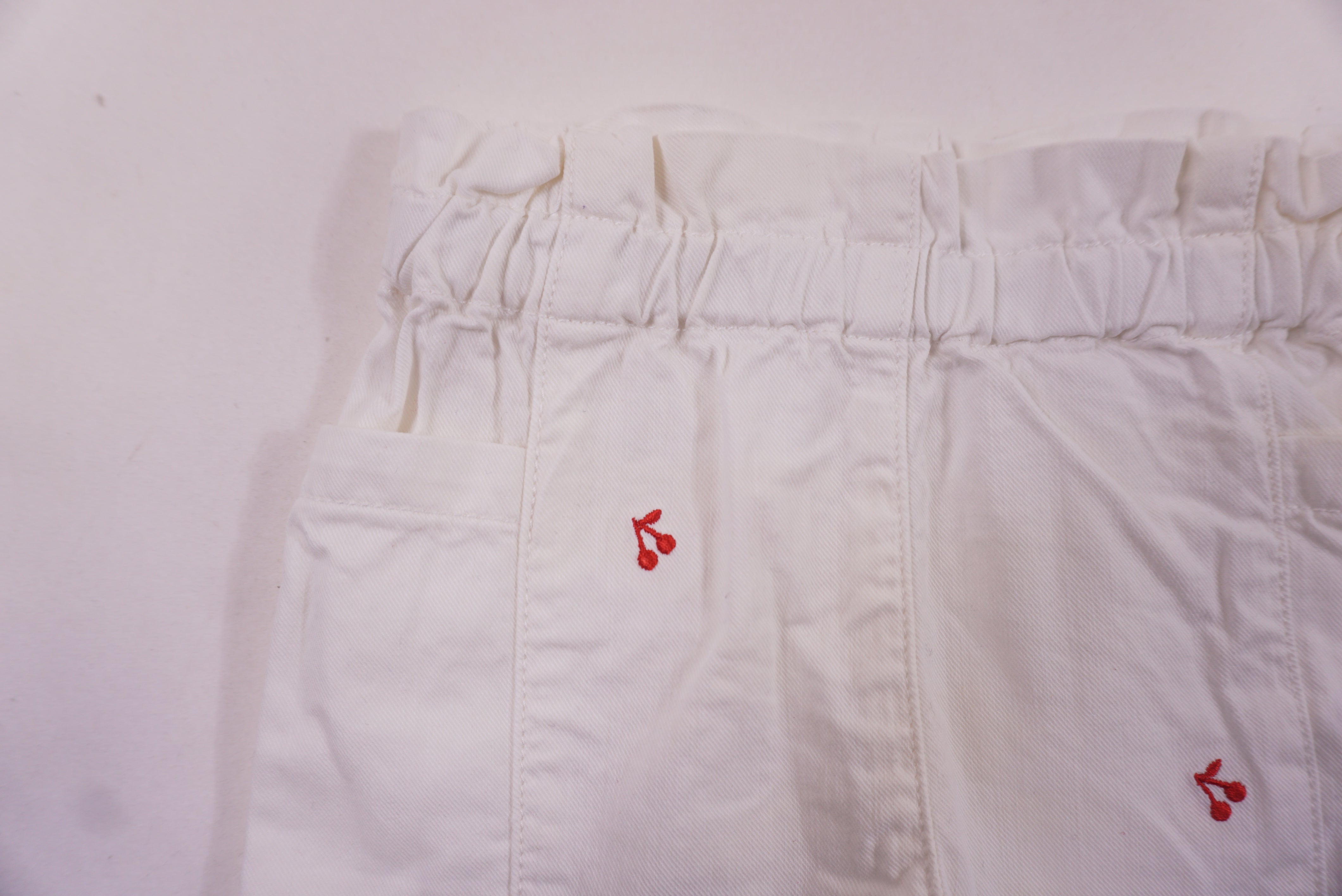 Short Blanc - 6 mois