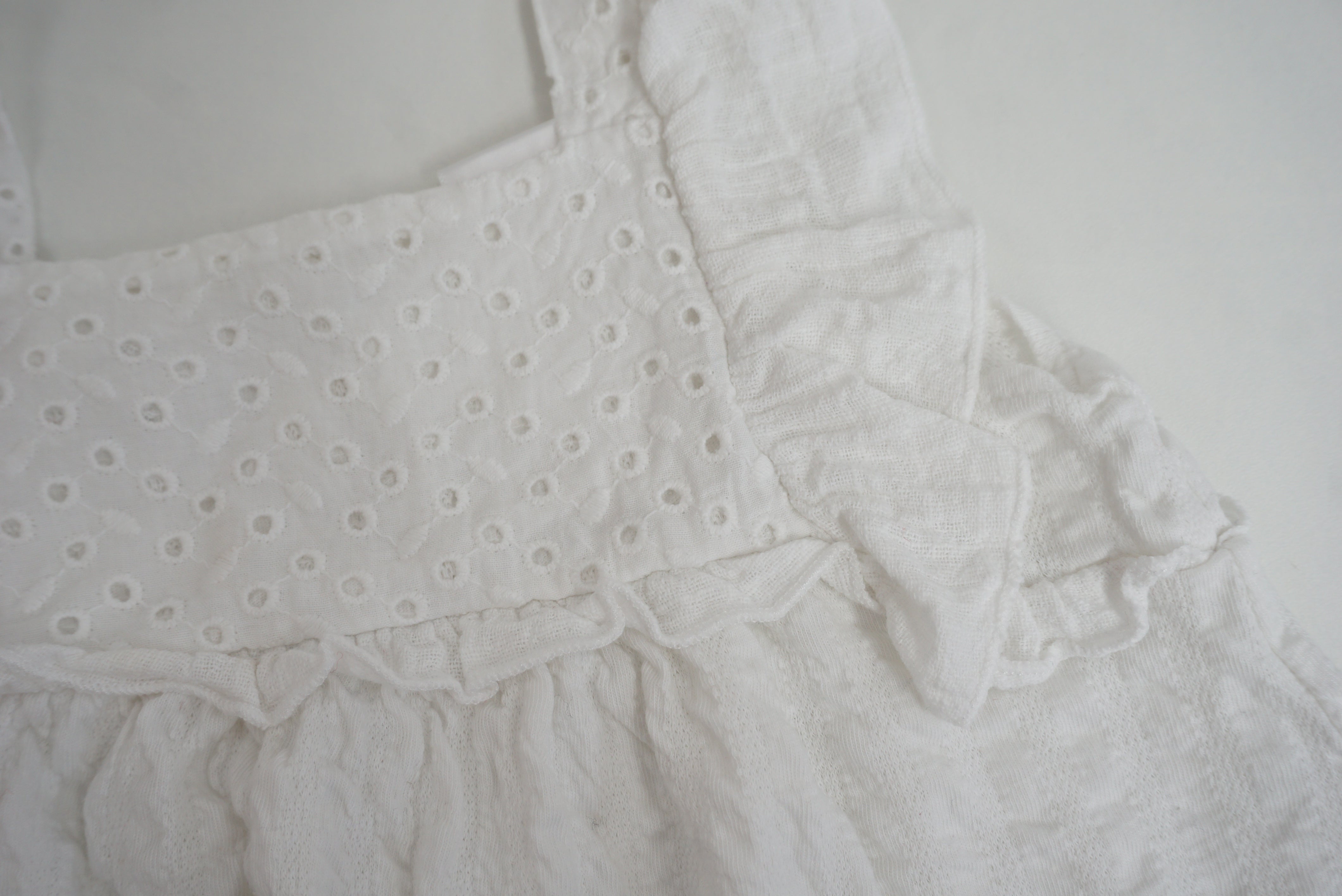 Robe Blanc - 12/18 mois