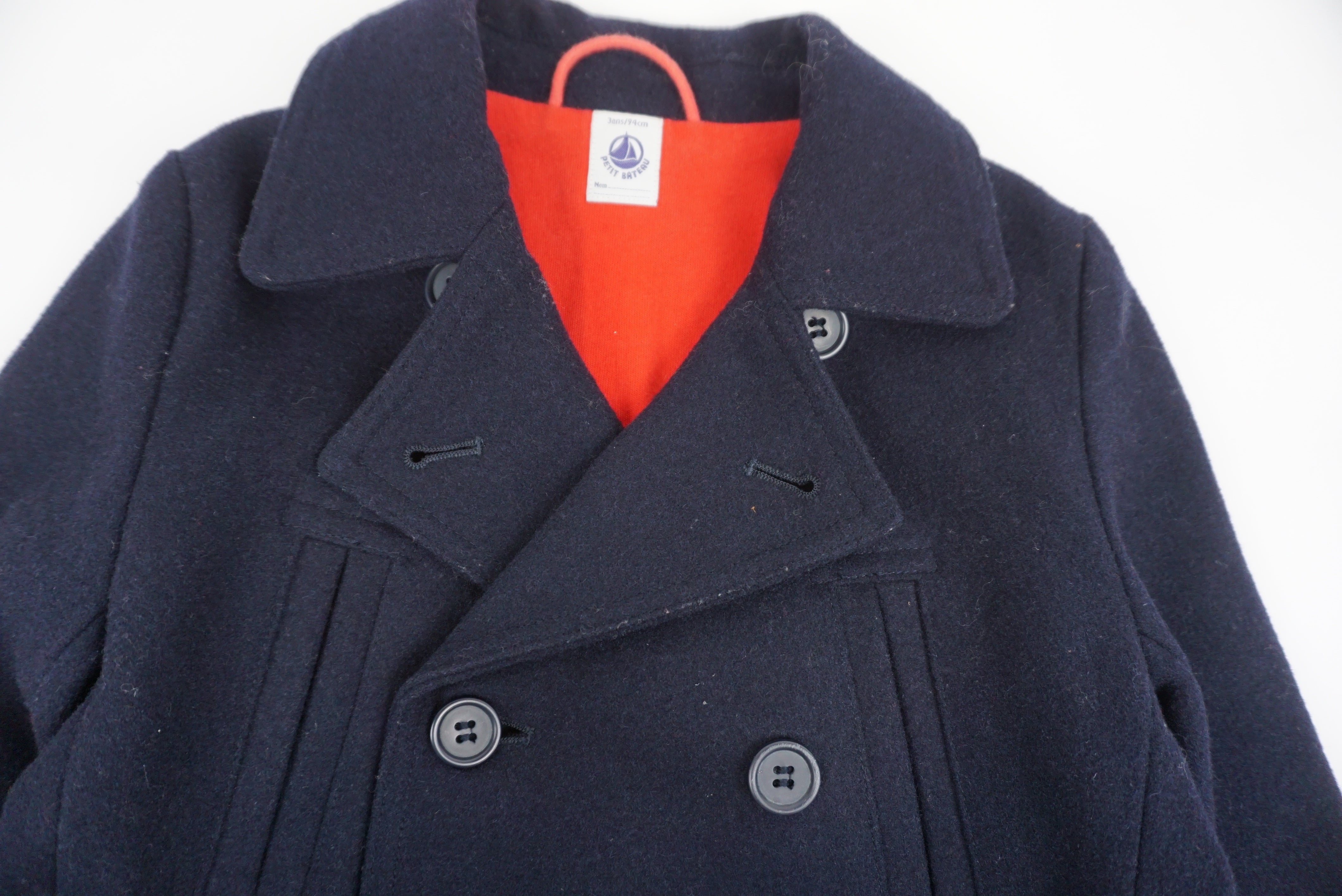 Manteau Marine - 3 ans
