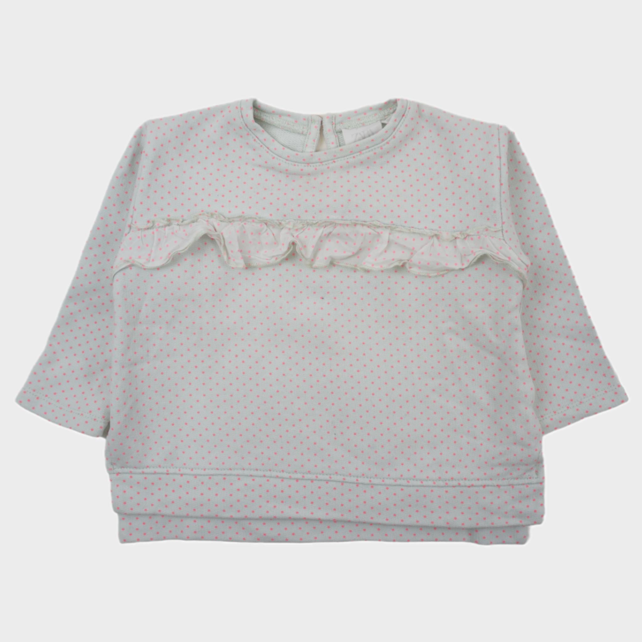 Sweat Bleu - 9/12 mois