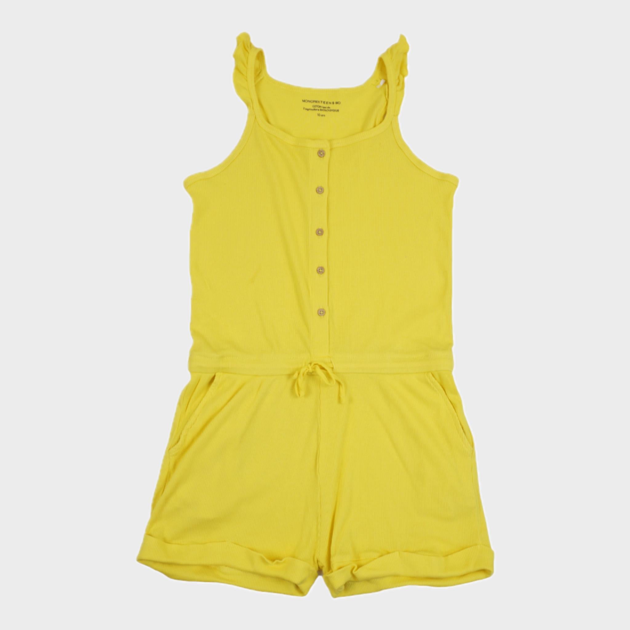 Combishort Jaune - 10 ans