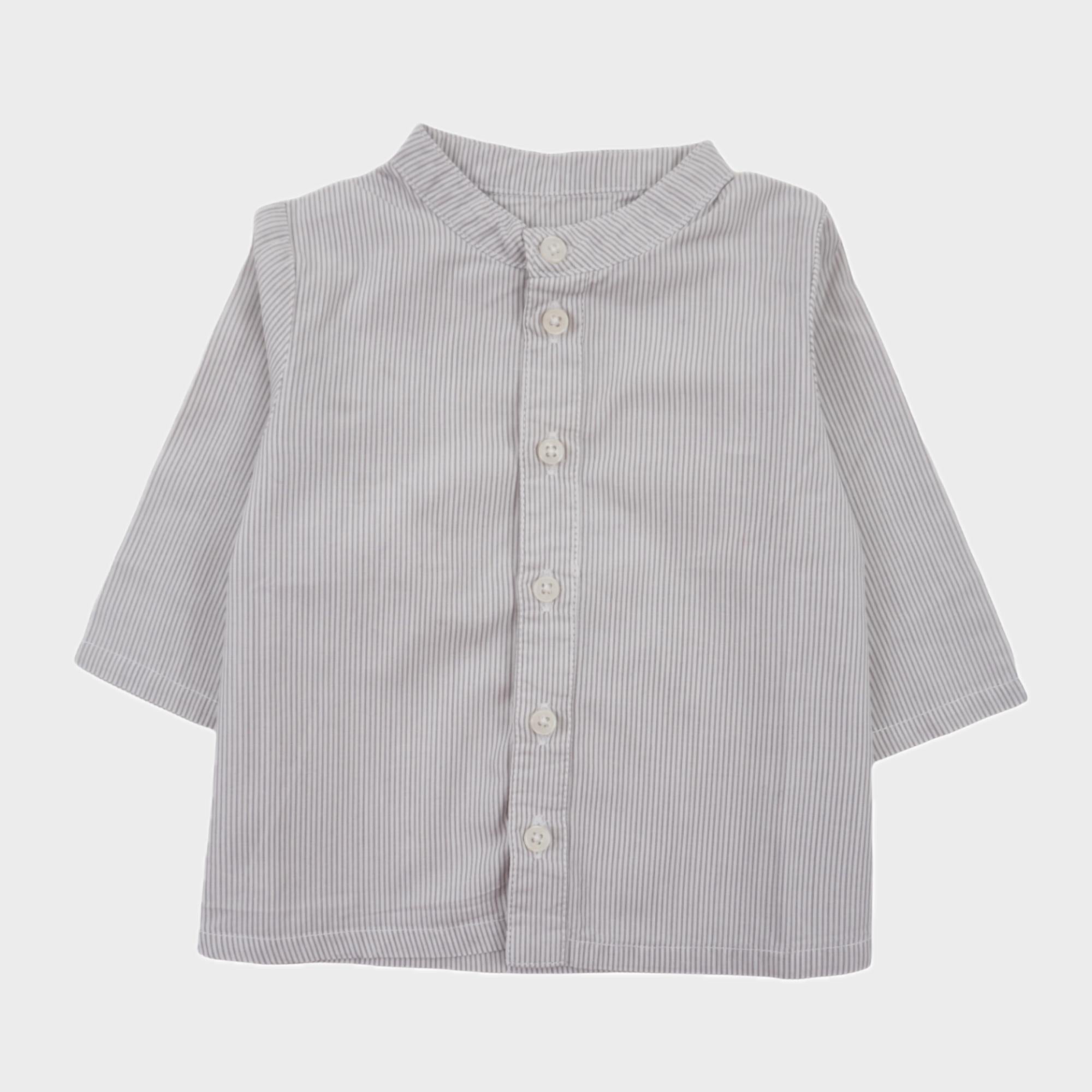 Chemise Taupe - 3 mois