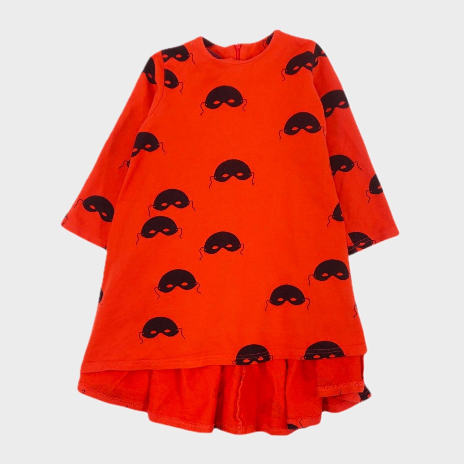 Robe Orange - 2/3 ans