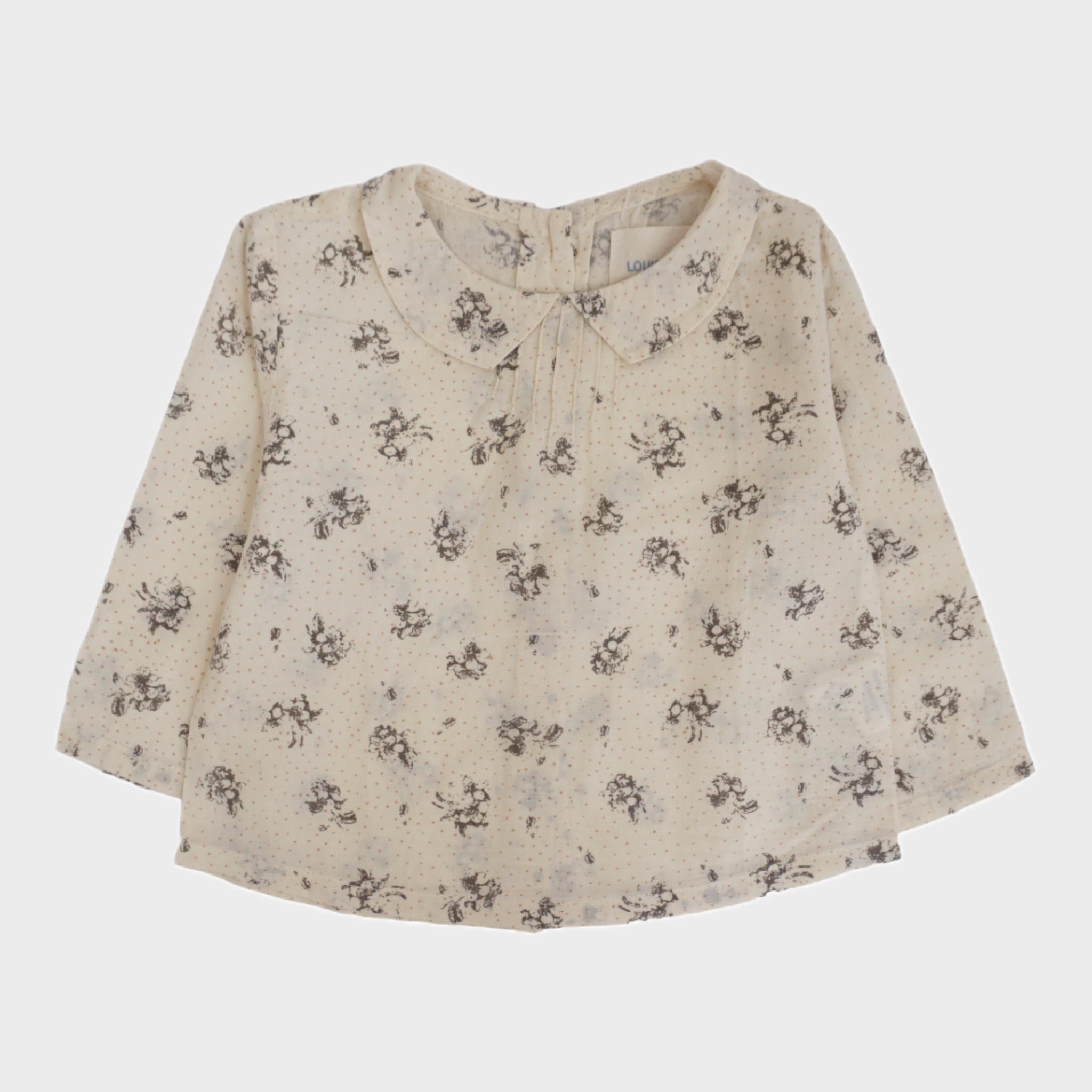 Blouse Ecru - 6 mois