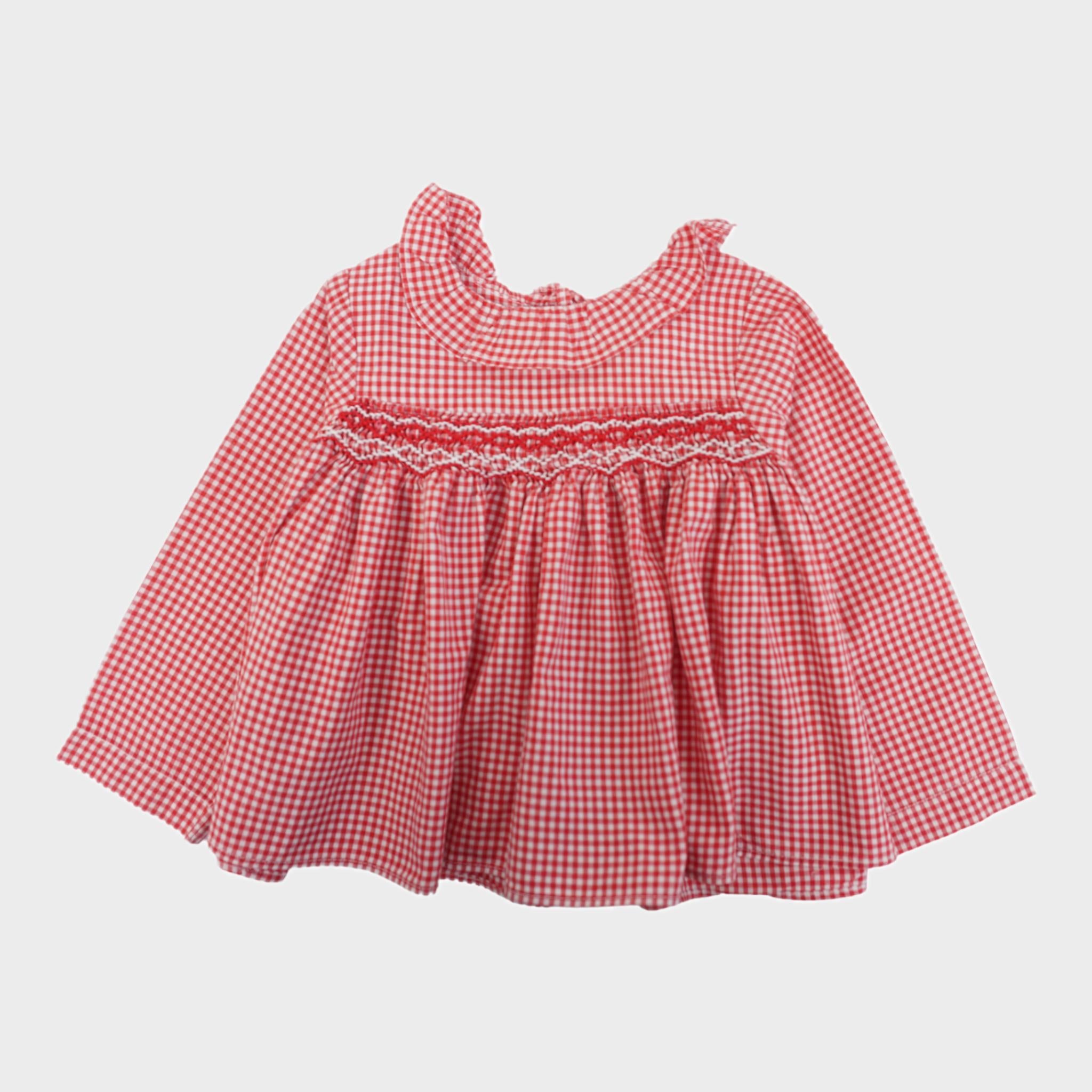 Blouse Rouge - 12 mois