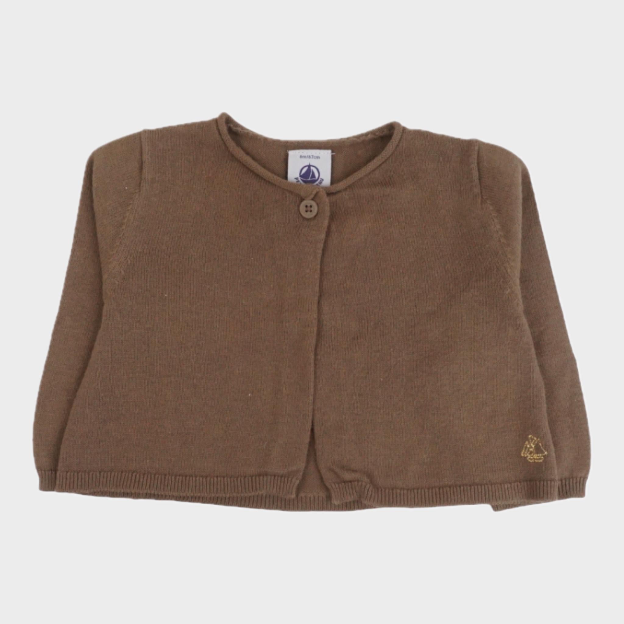 Cardigan Taupe - 6 mois