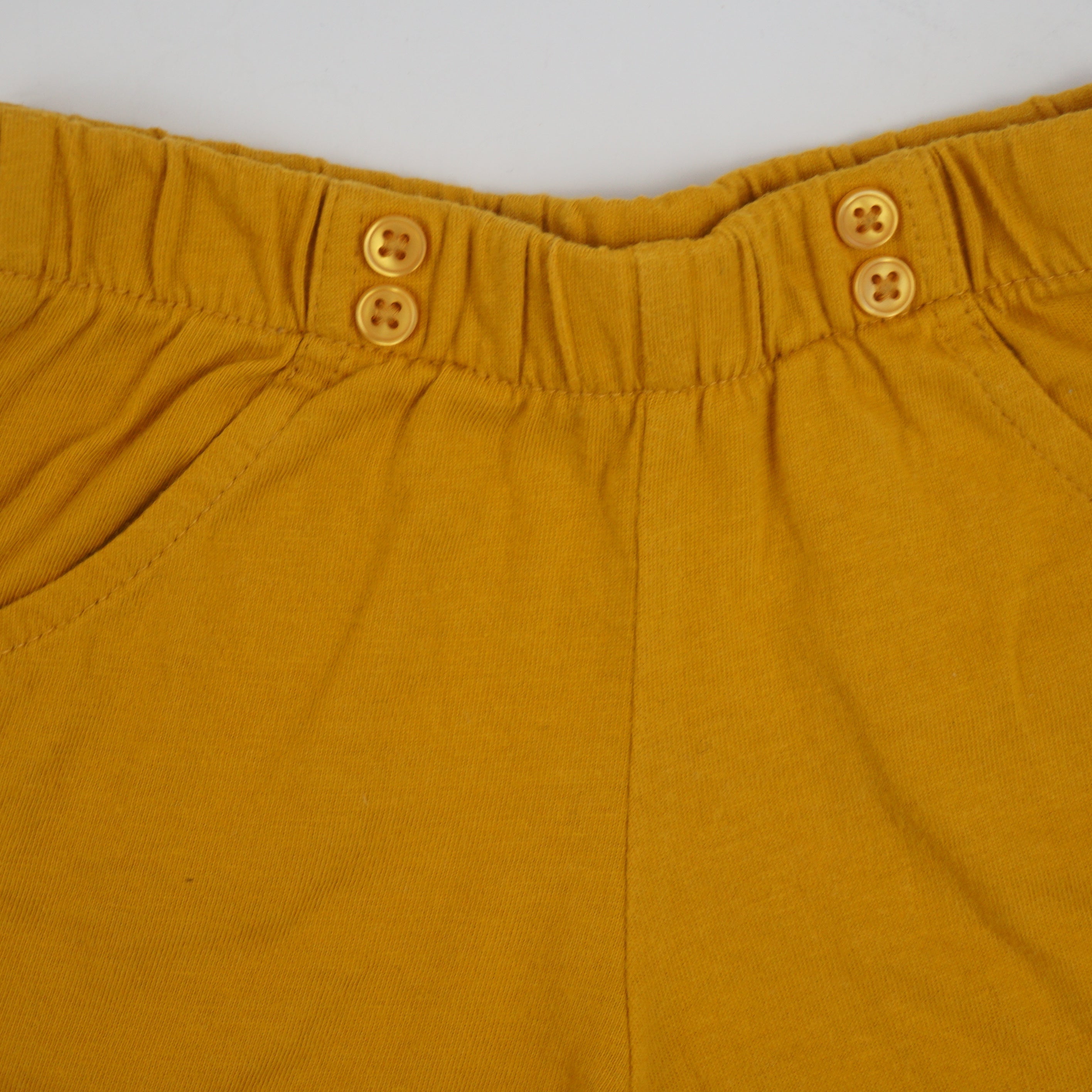 Short Jaune - 6/9 mois