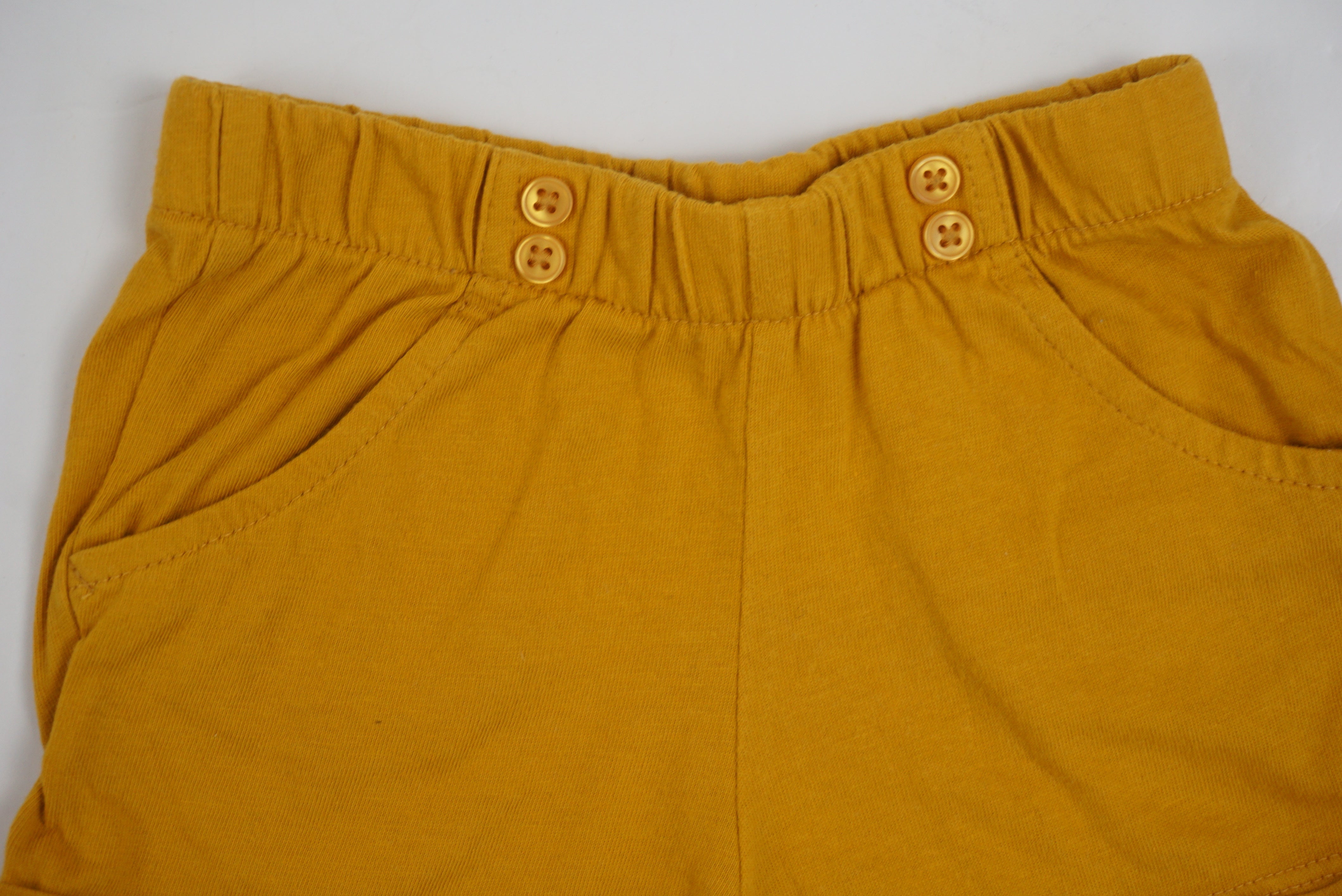 Short Jaune - 6/9 mois
