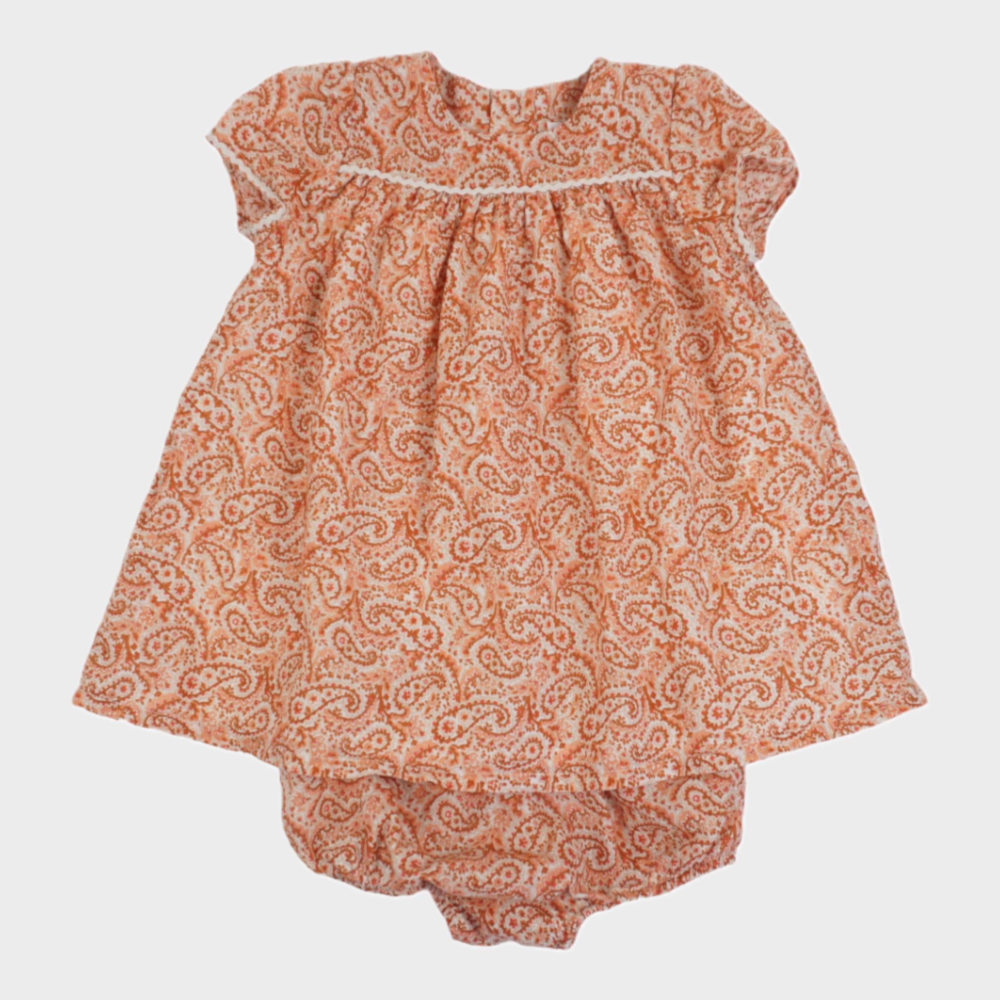 Robe Orange - 6 mois