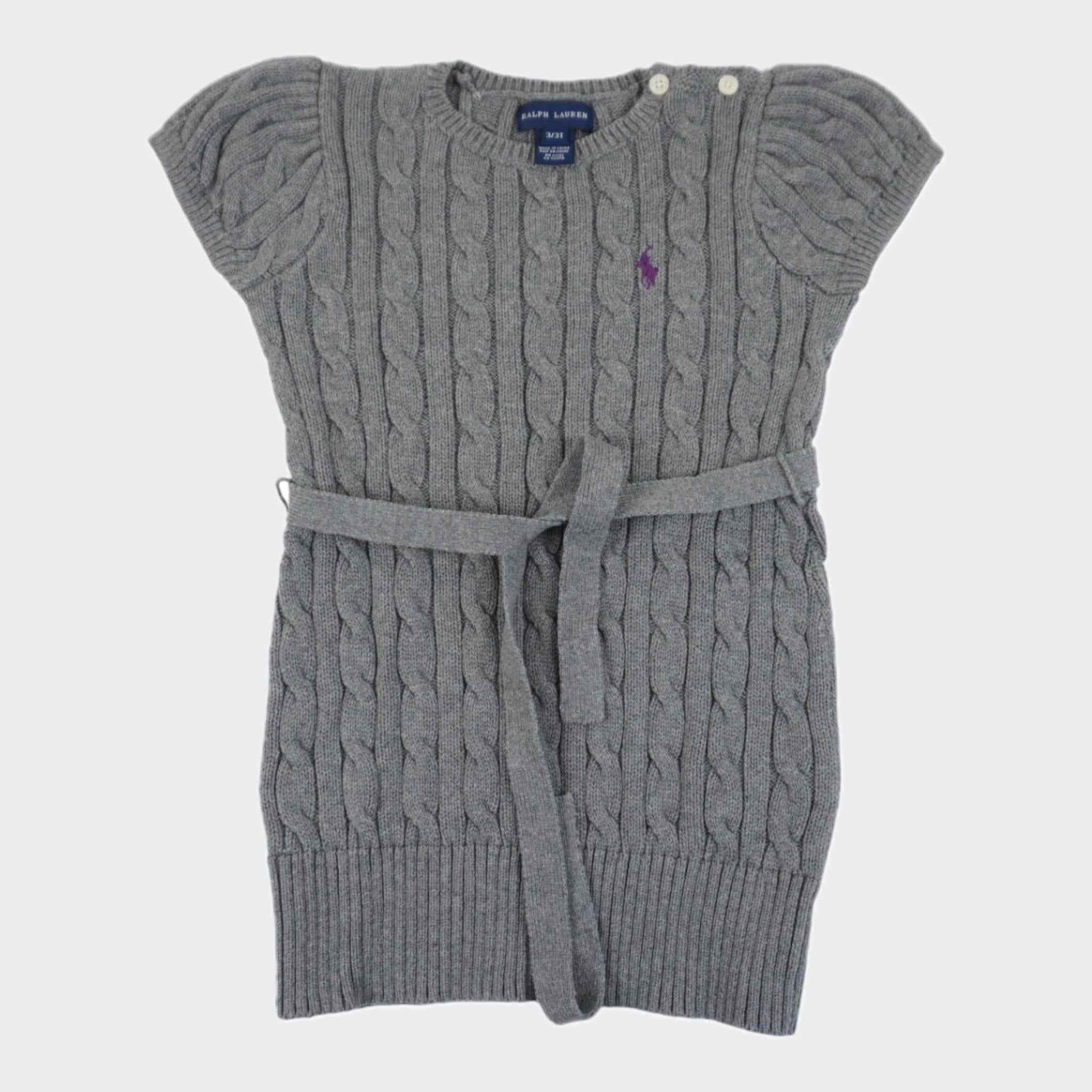 Robe-pull Gris - 3 ans