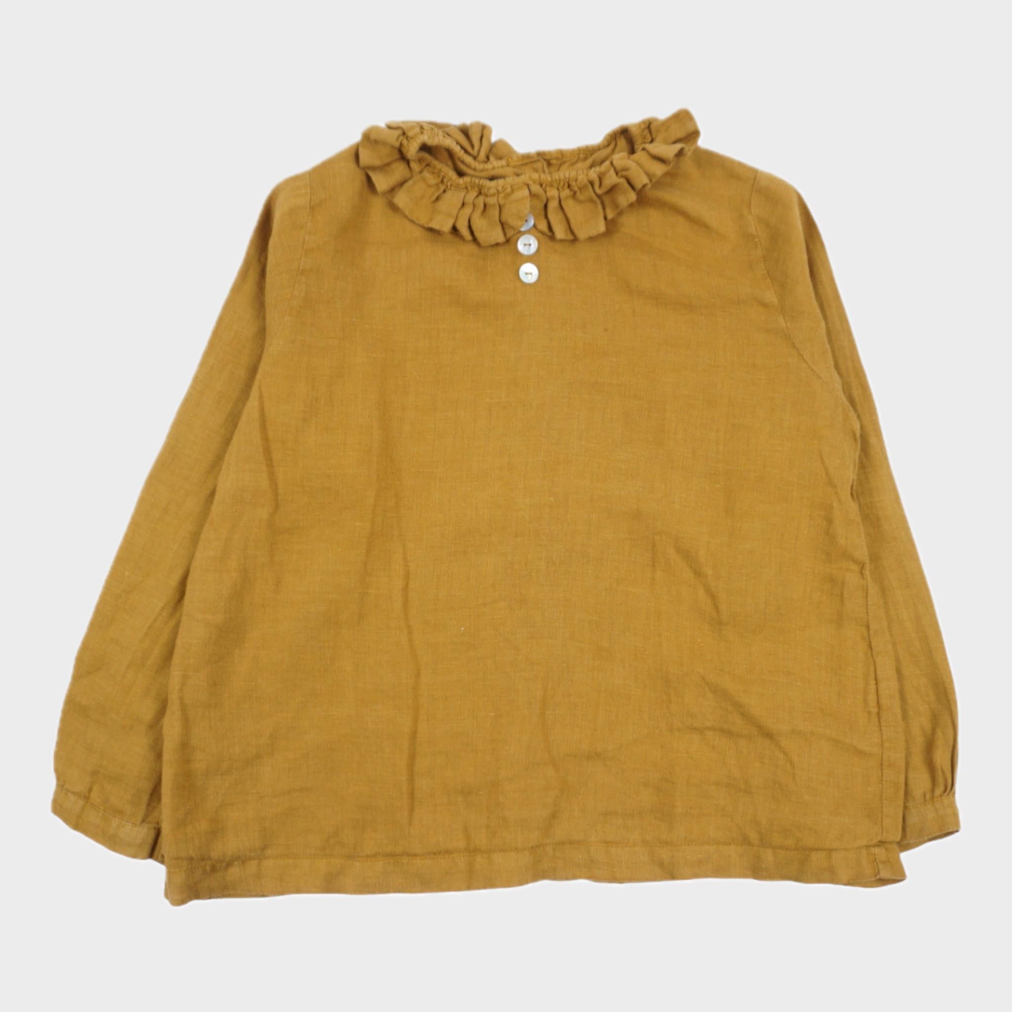 Blouse Moutarde - 6 ans