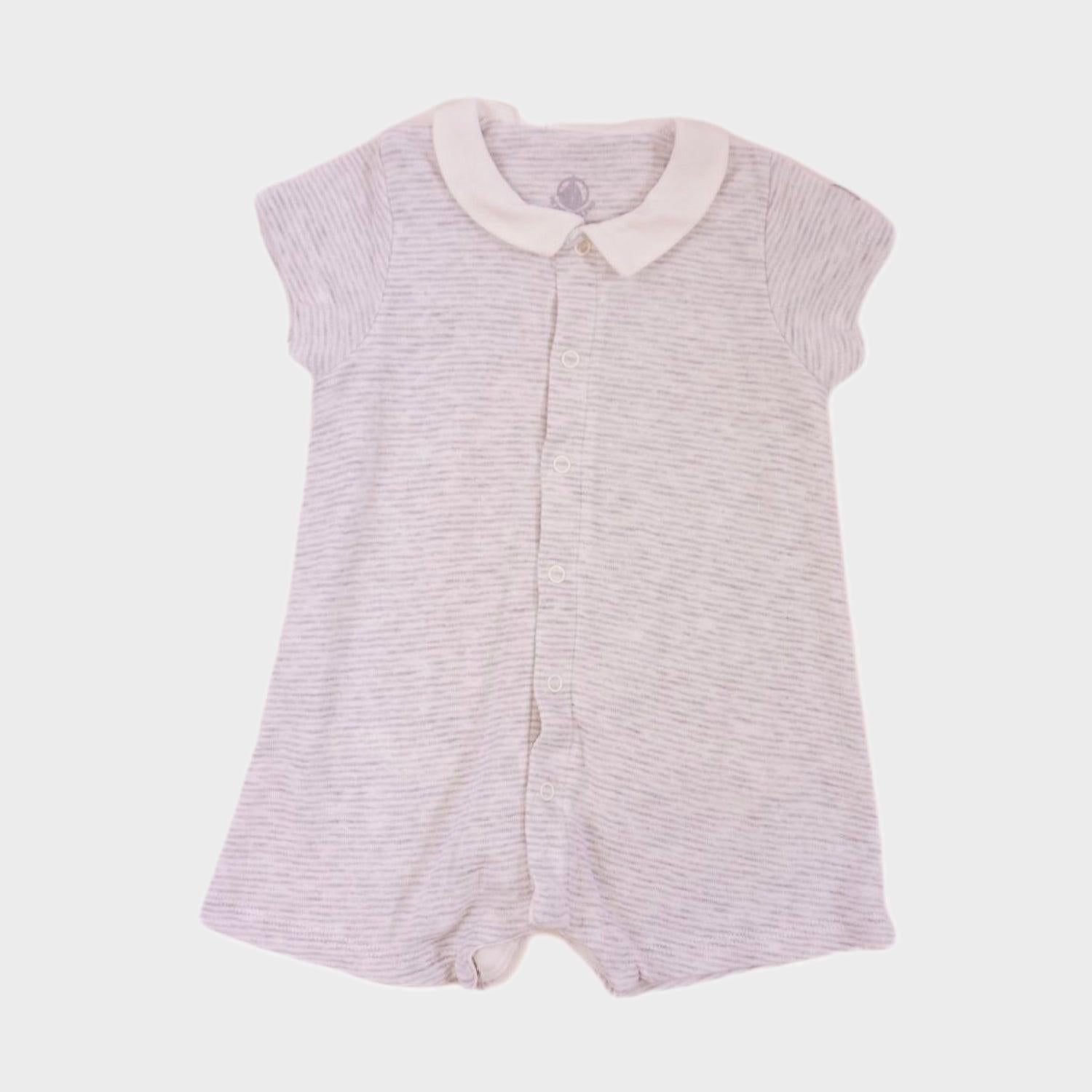 Combishort Gris - 3 mois