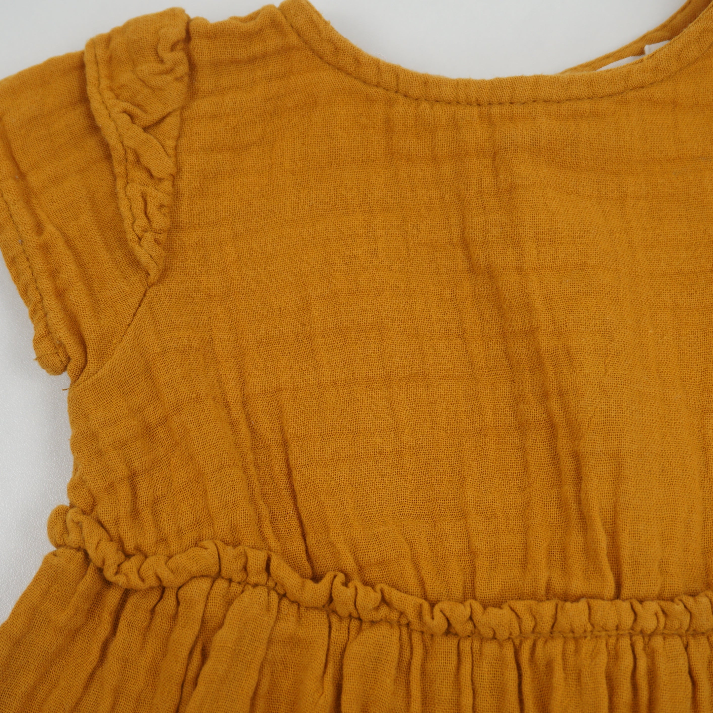 Robe Moutarde - 6 mois