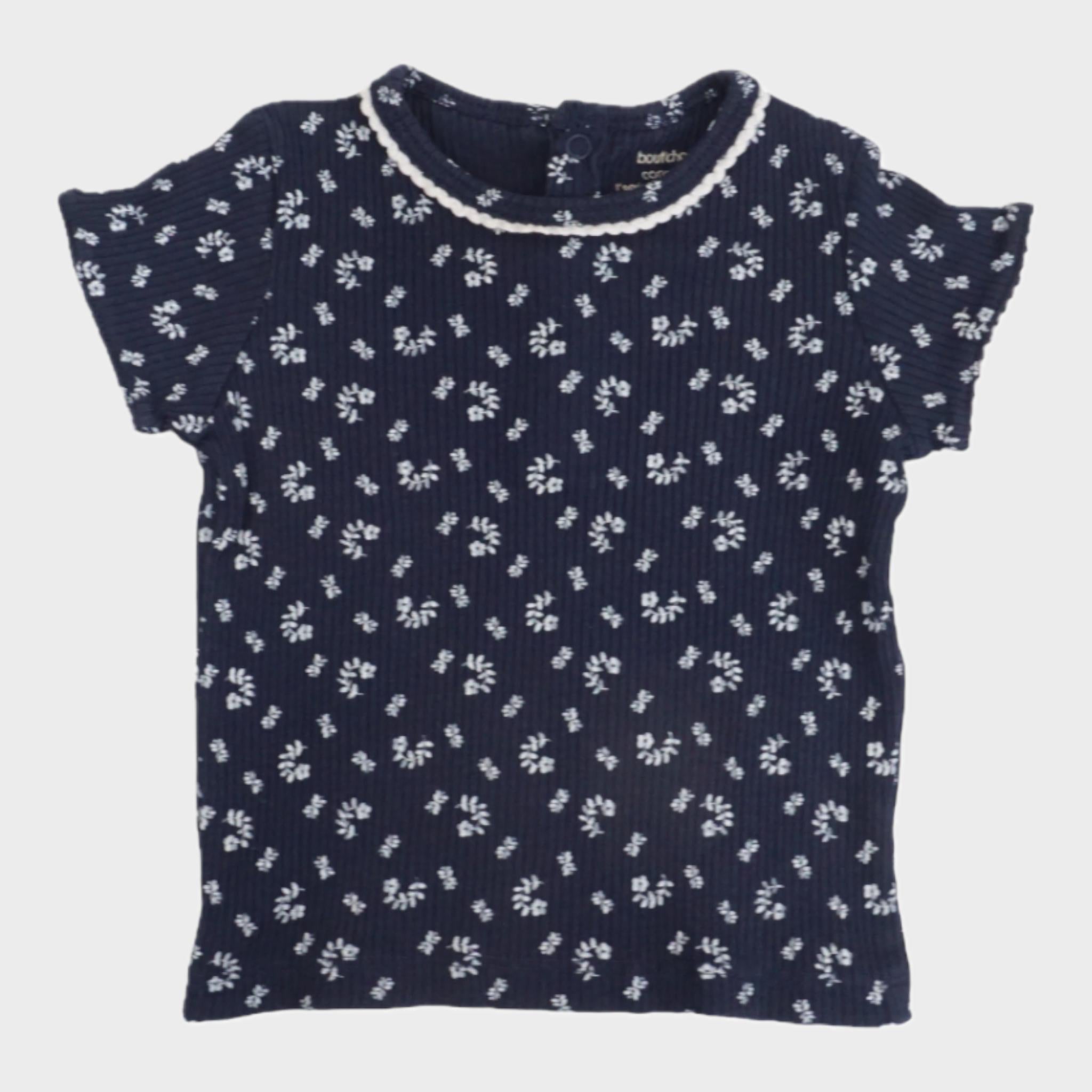 T-shirt Marine - 9 mois