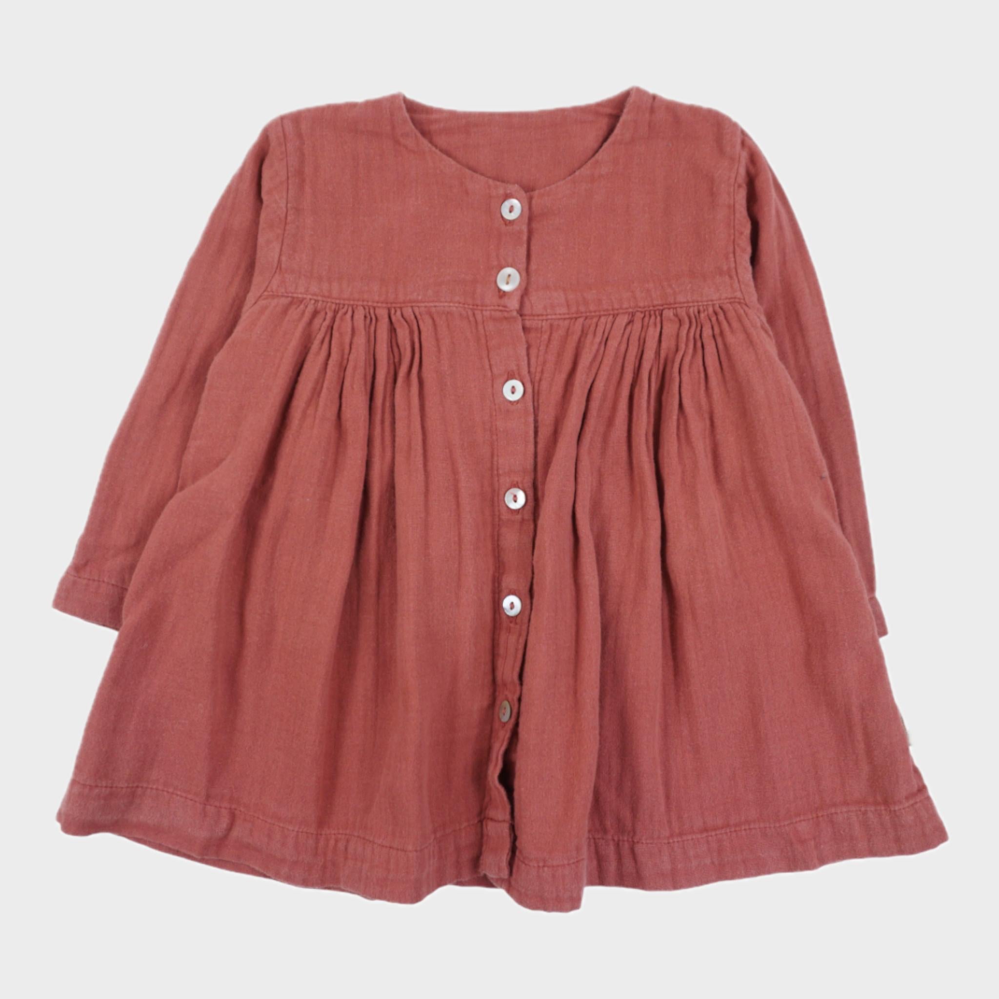 Robe Framboise - 6 mois