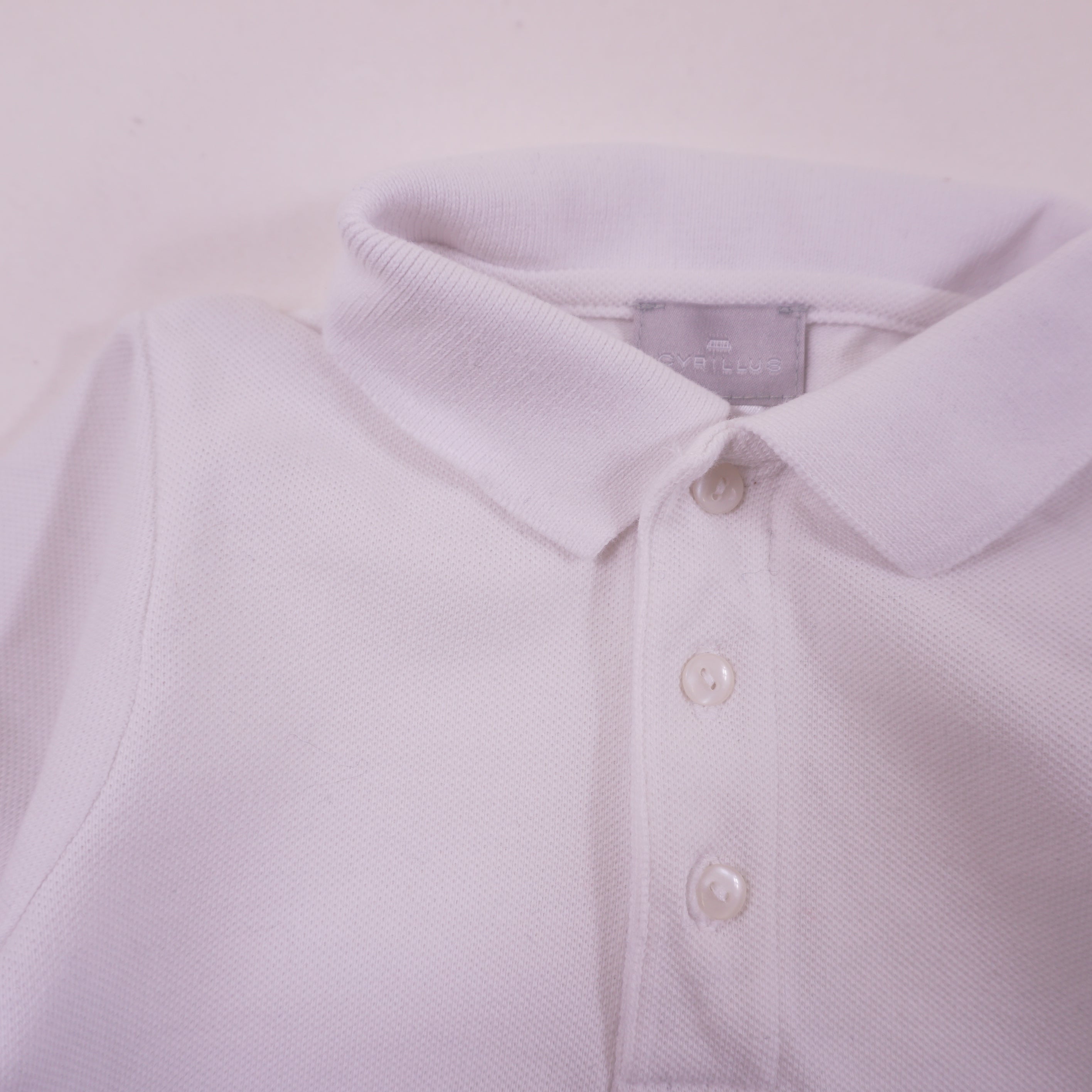 Polo Blanc - 12 mois