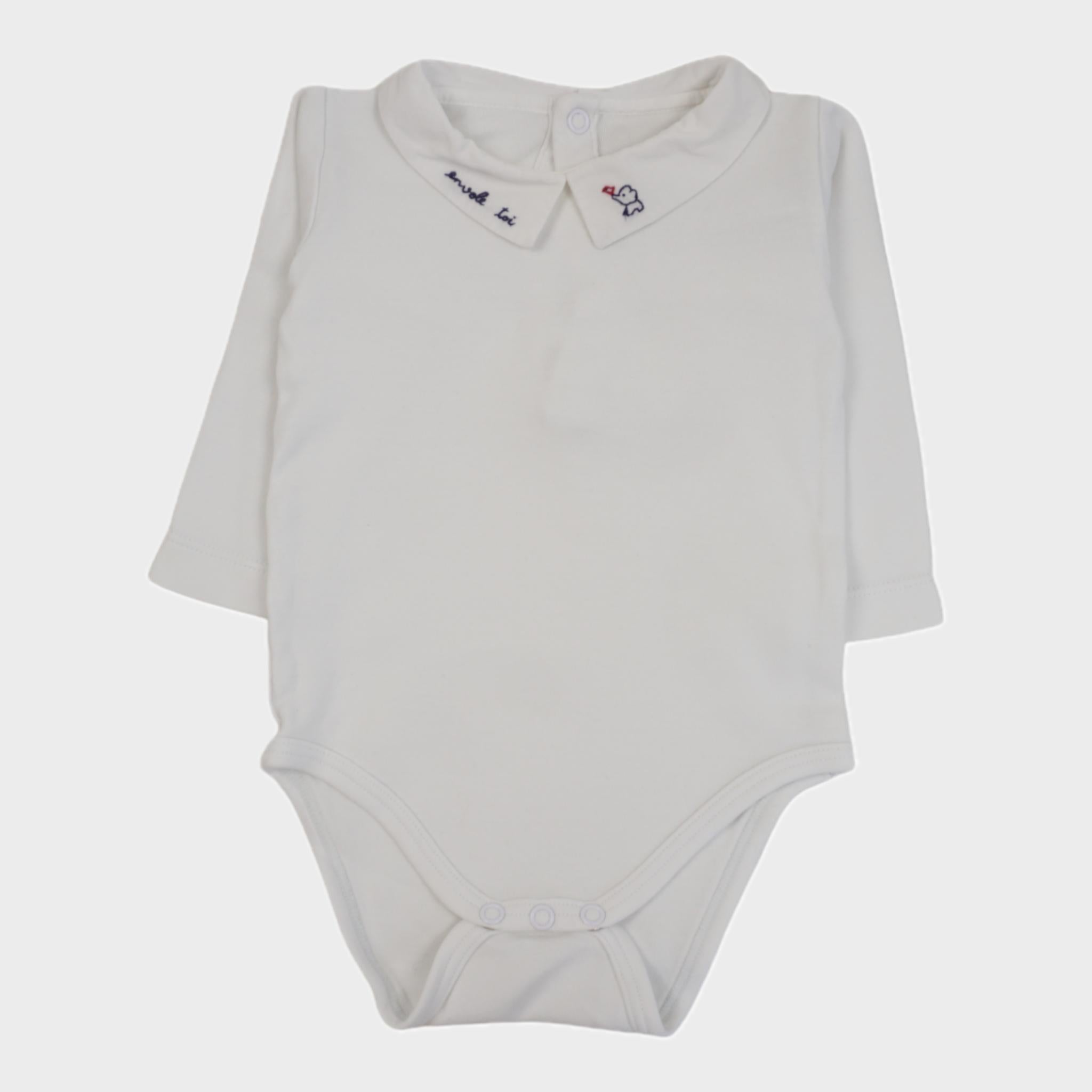 Body Blanc - 6 mois