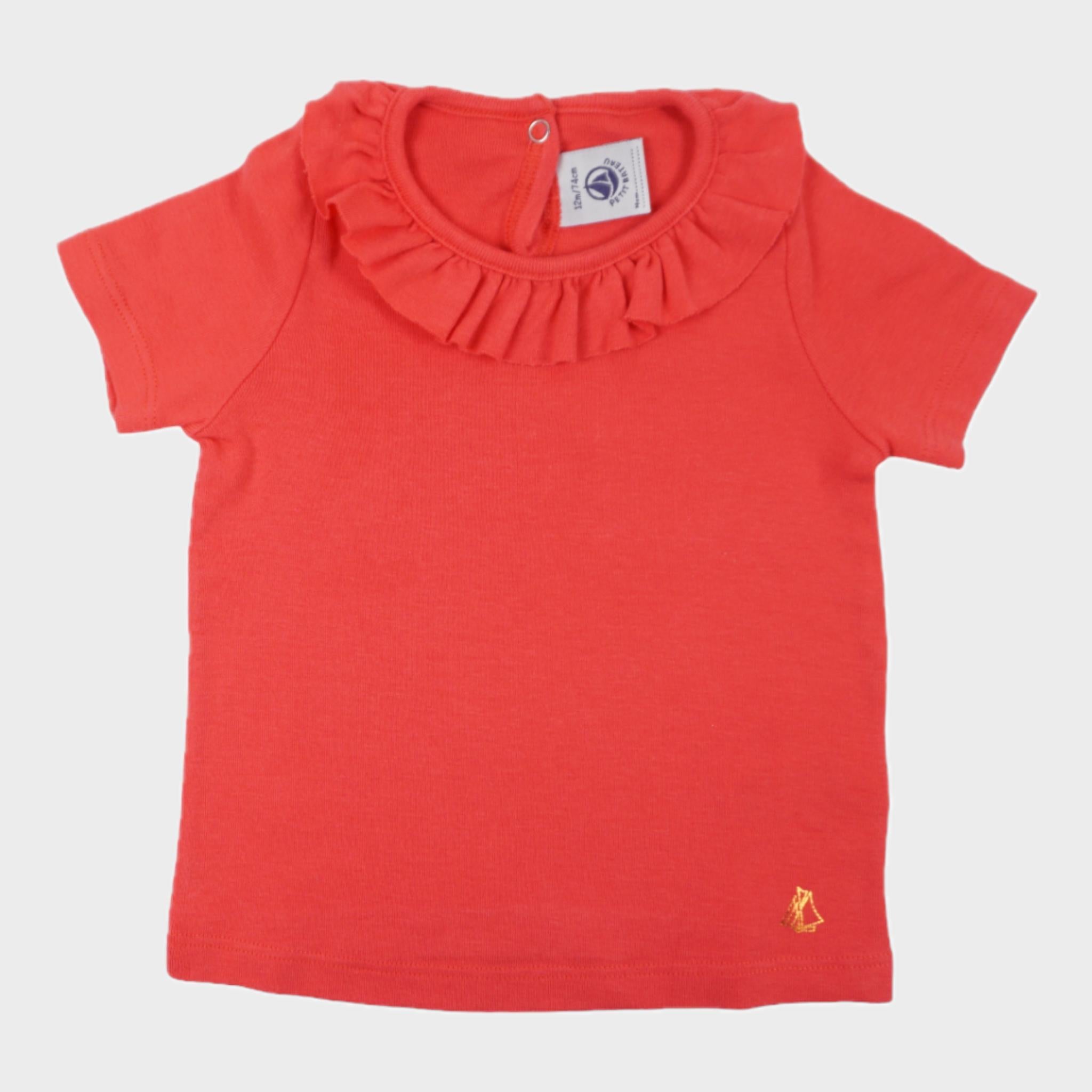 T-shirt Rose - 12 mois