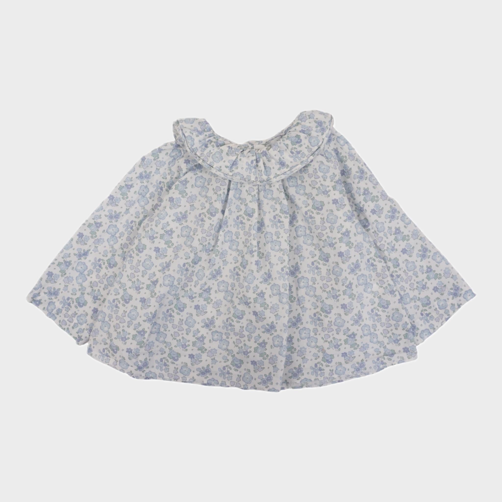 Blouse Bleu - 6 mois