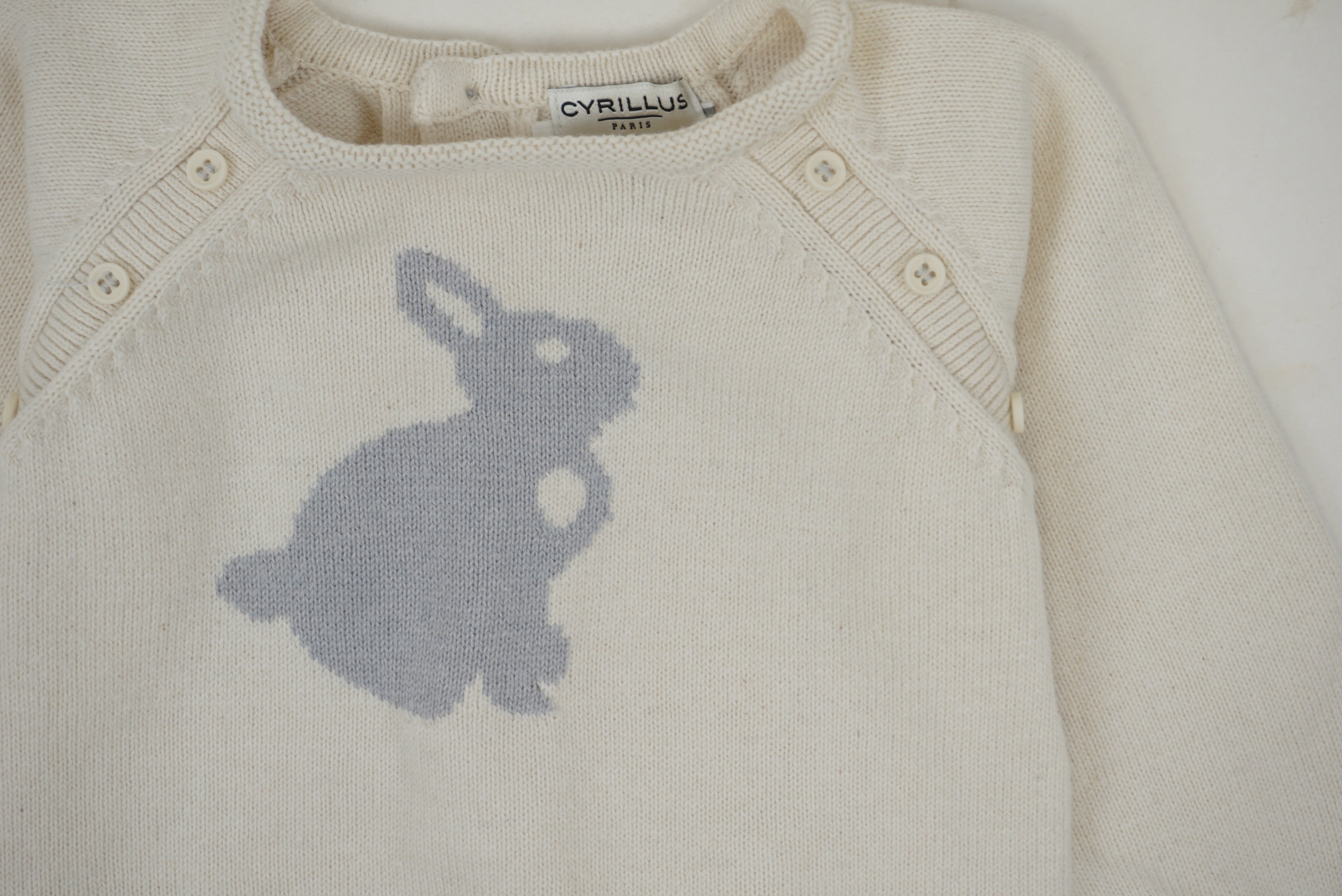 Combinaison Ecru - 12 mois