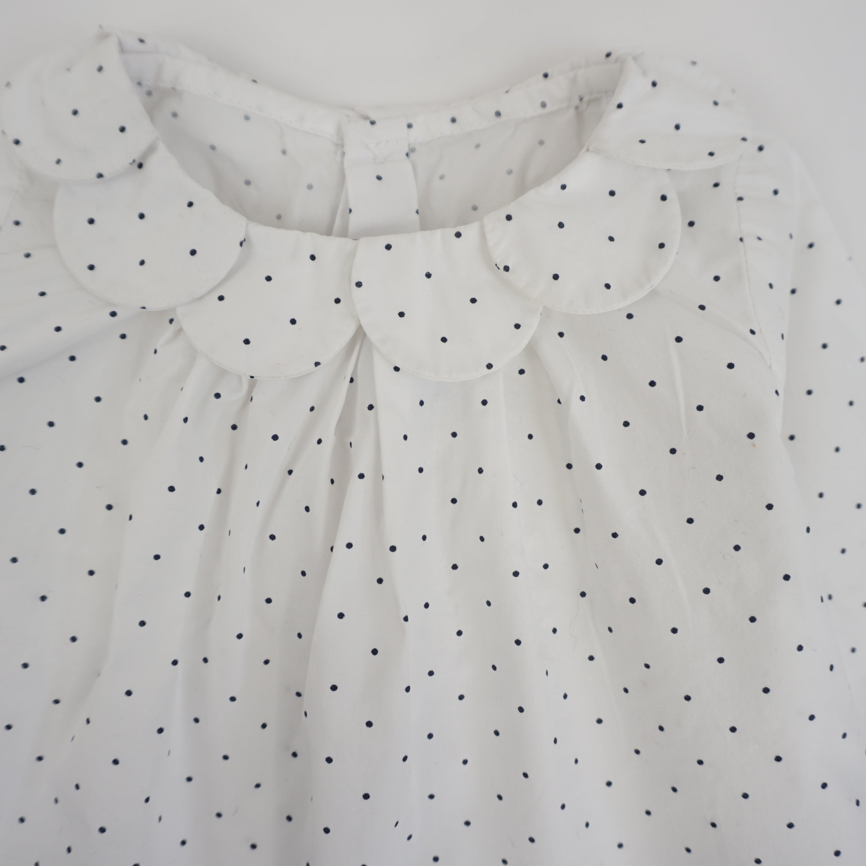 Blouse Blanc - 6 mois