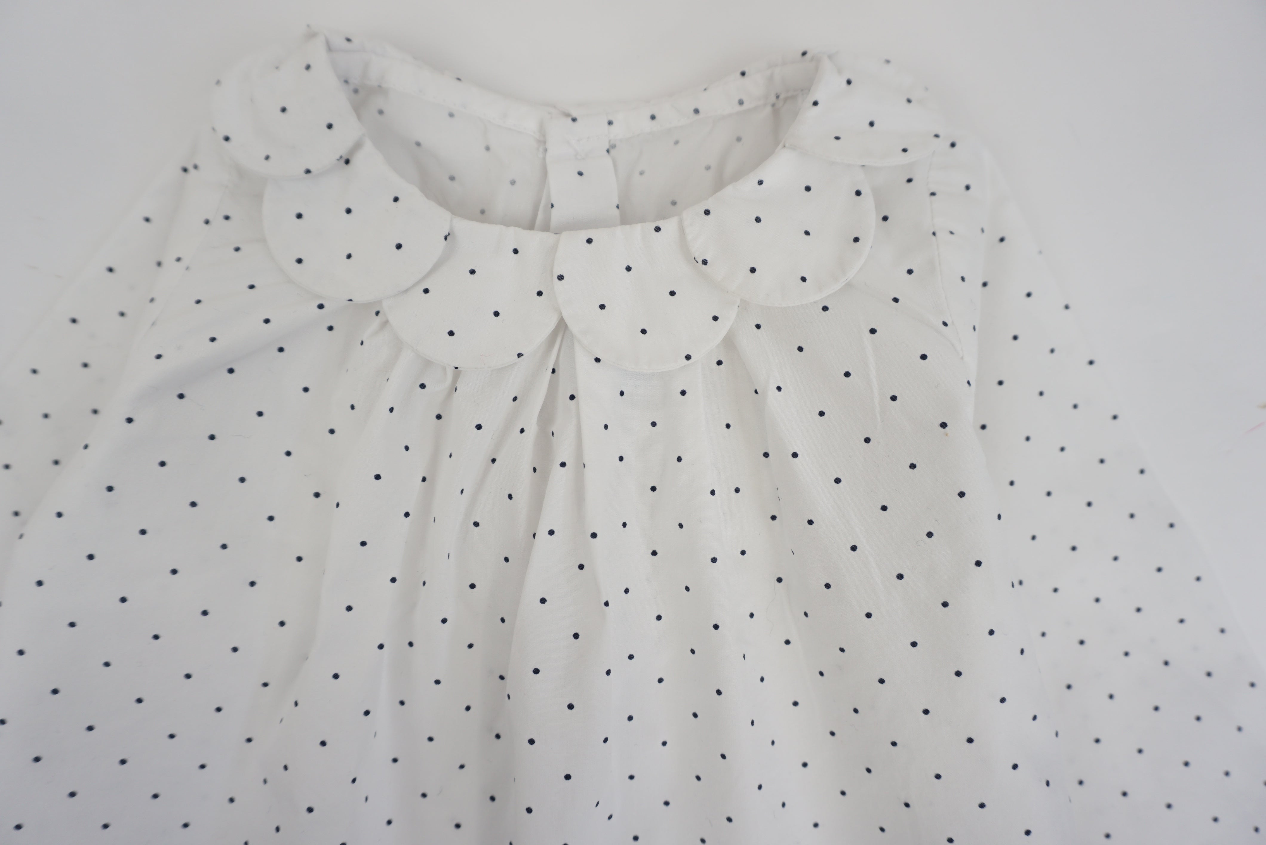 Blouse Blanc - 6 mois
