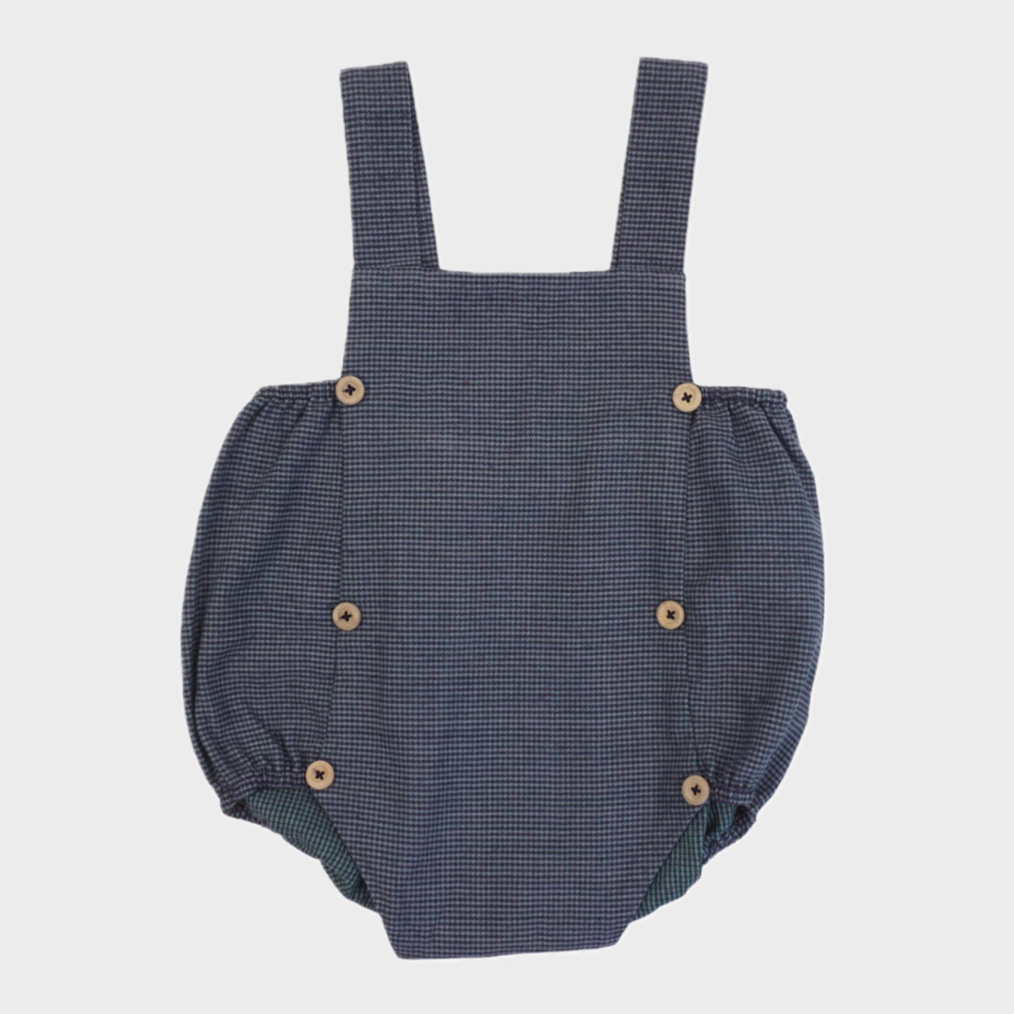 Barboteuse Bleu - 12 mois