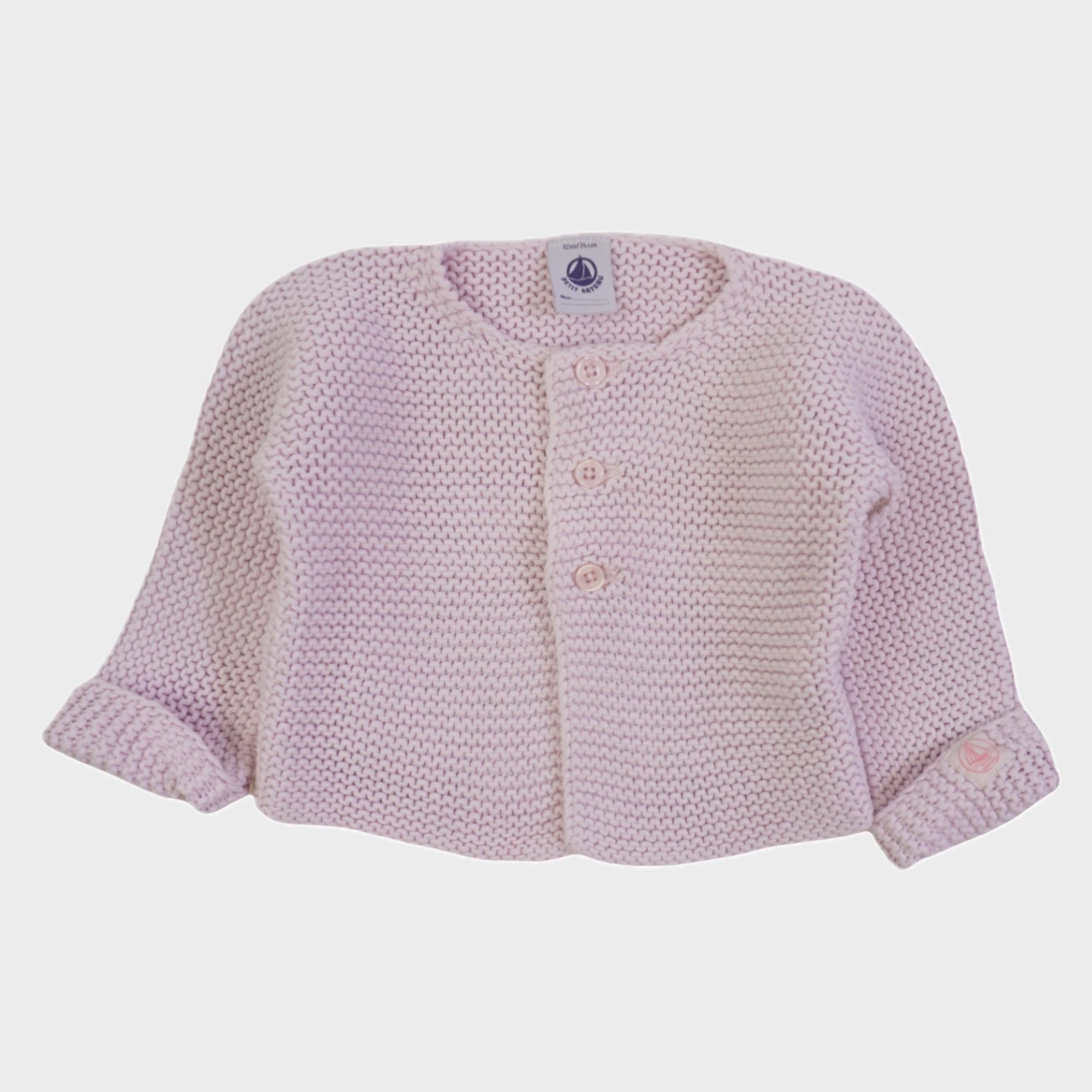 Gilet Rose - 12 mois