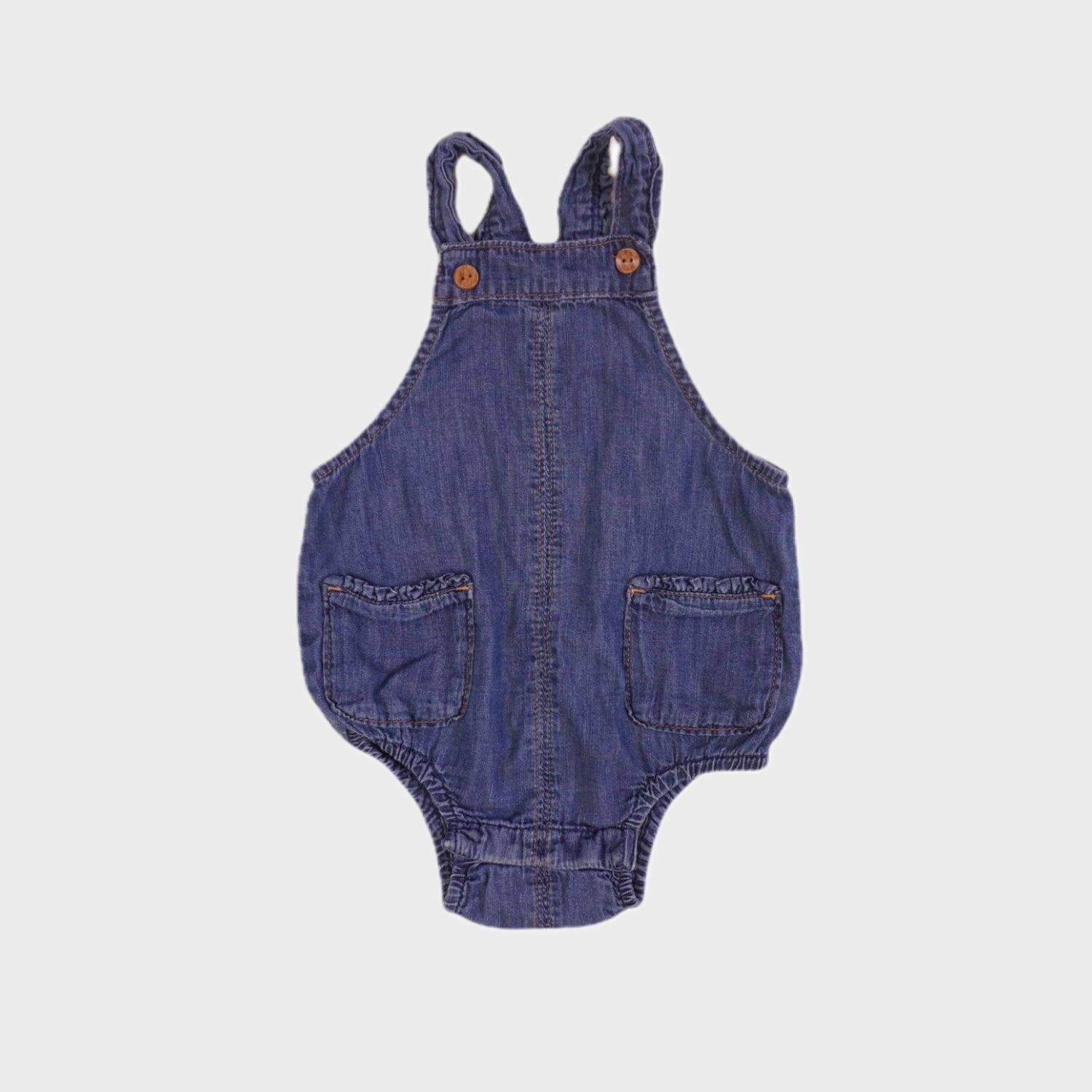 Barboteuse Bleu - 6/12 mois