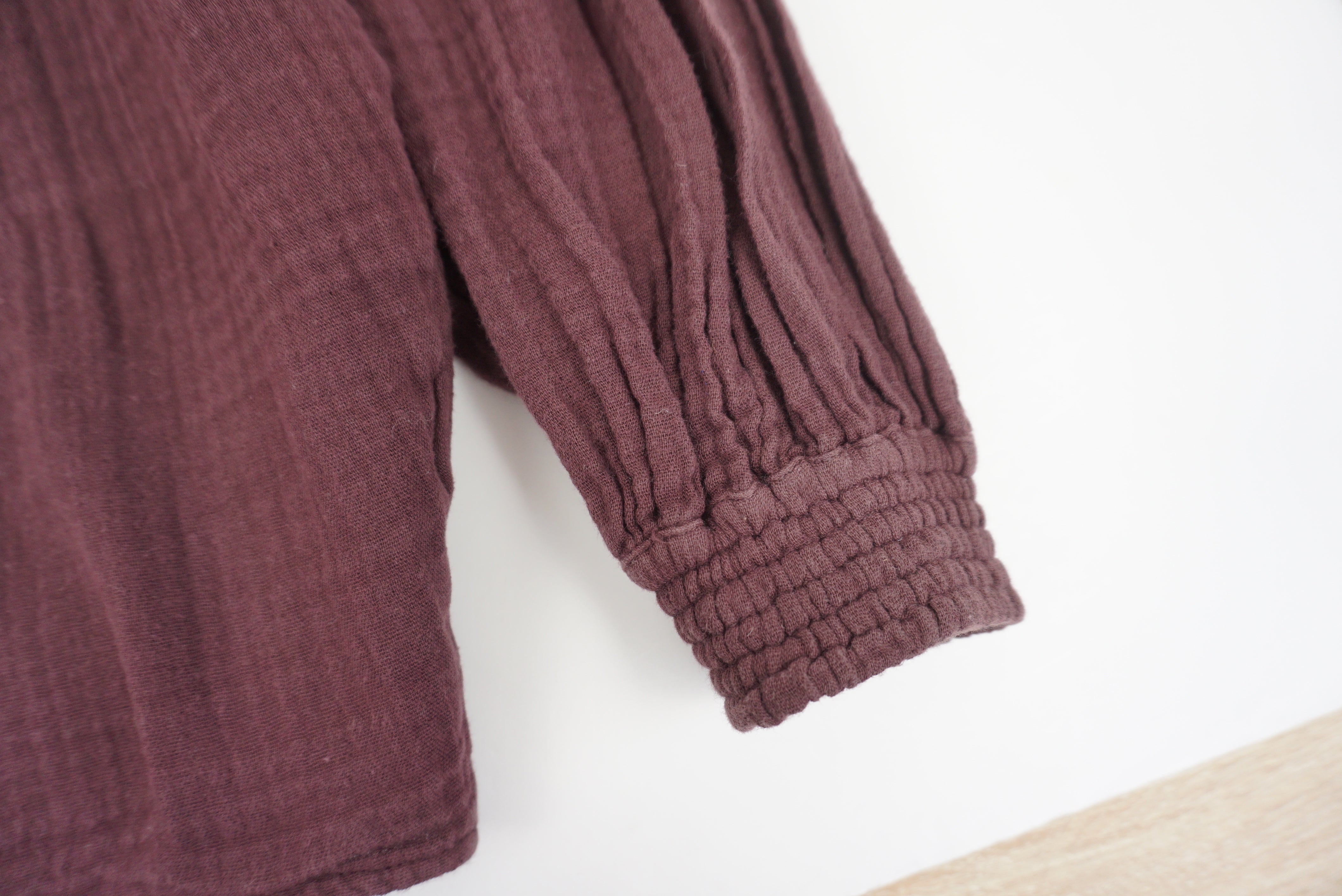 Blouse Aubergine - 8 ans