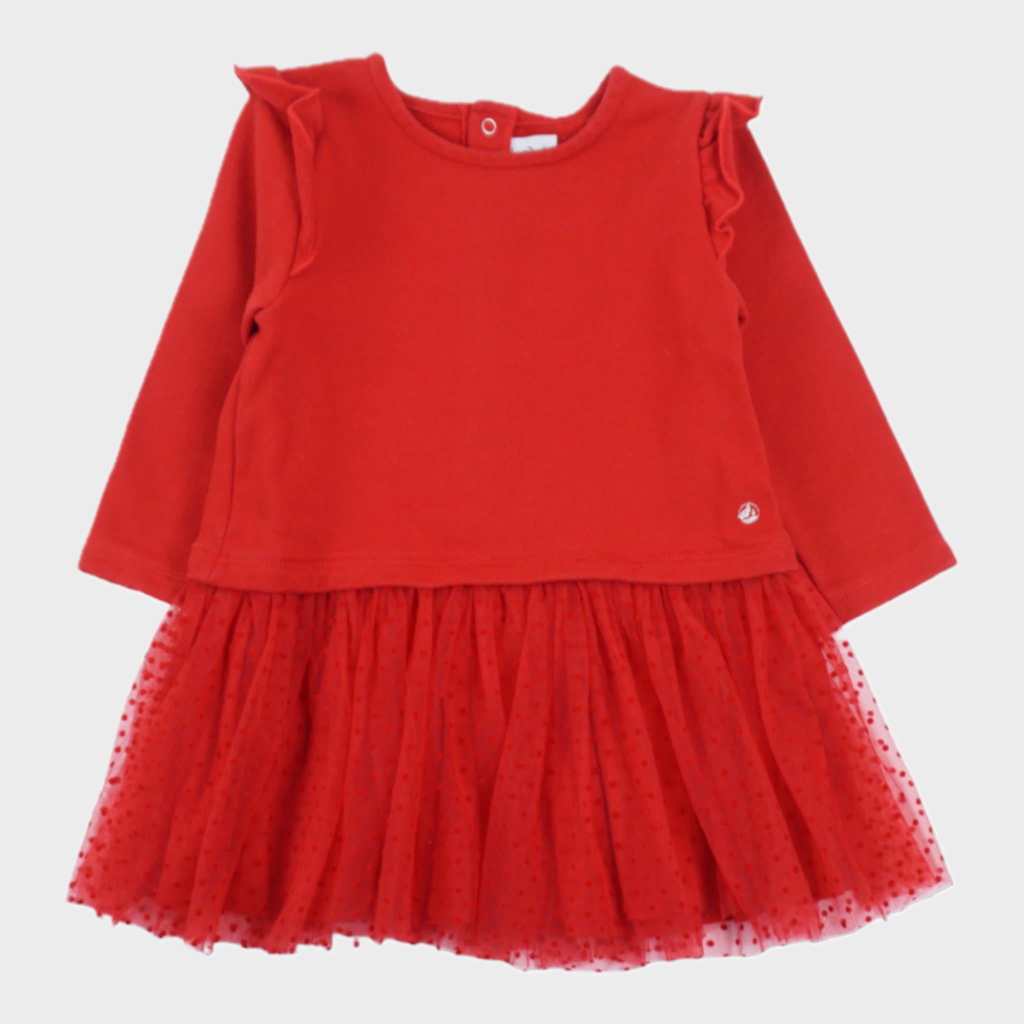 Robe Rouge - 18 mois