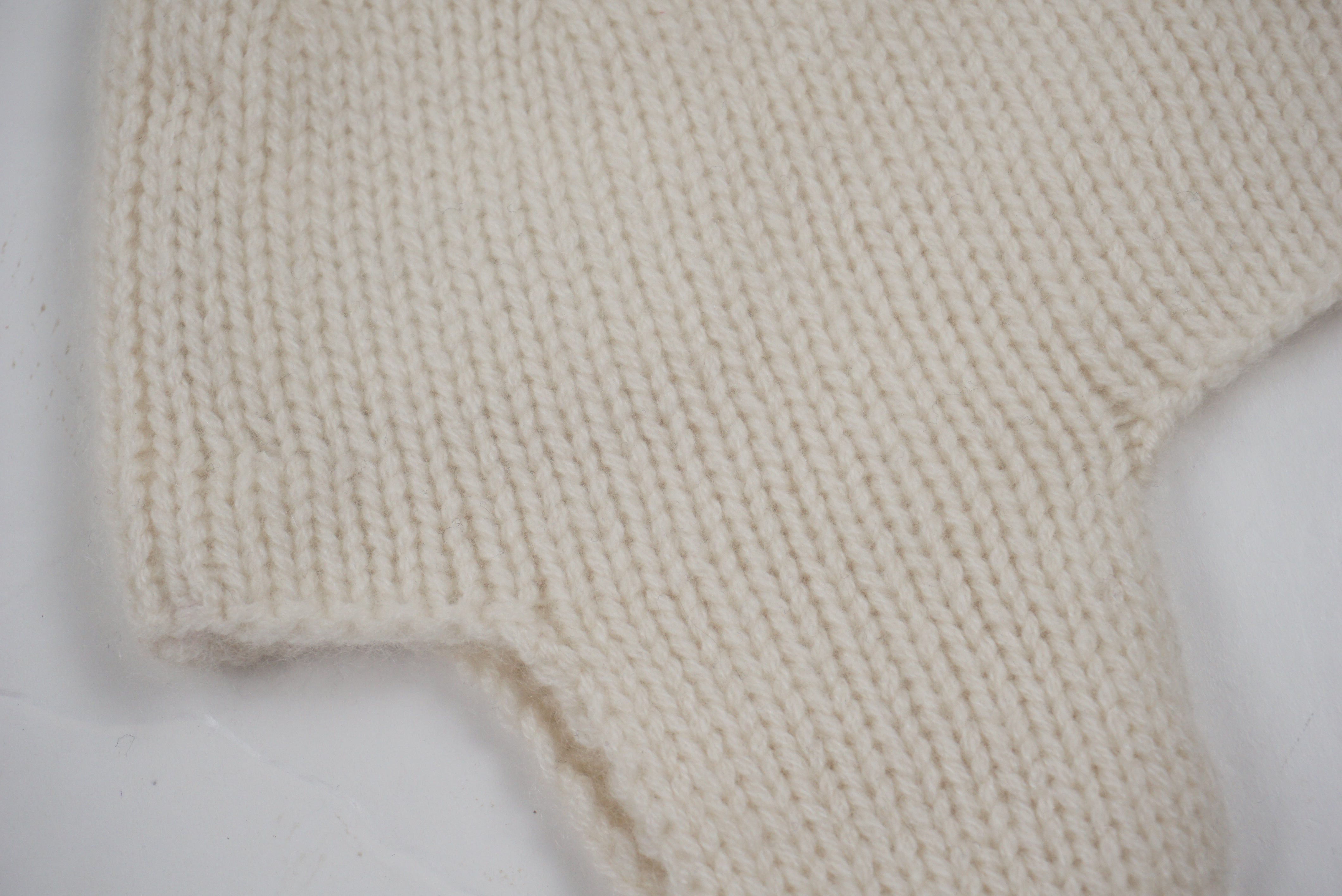 Bonnet Ecru - 6 mois