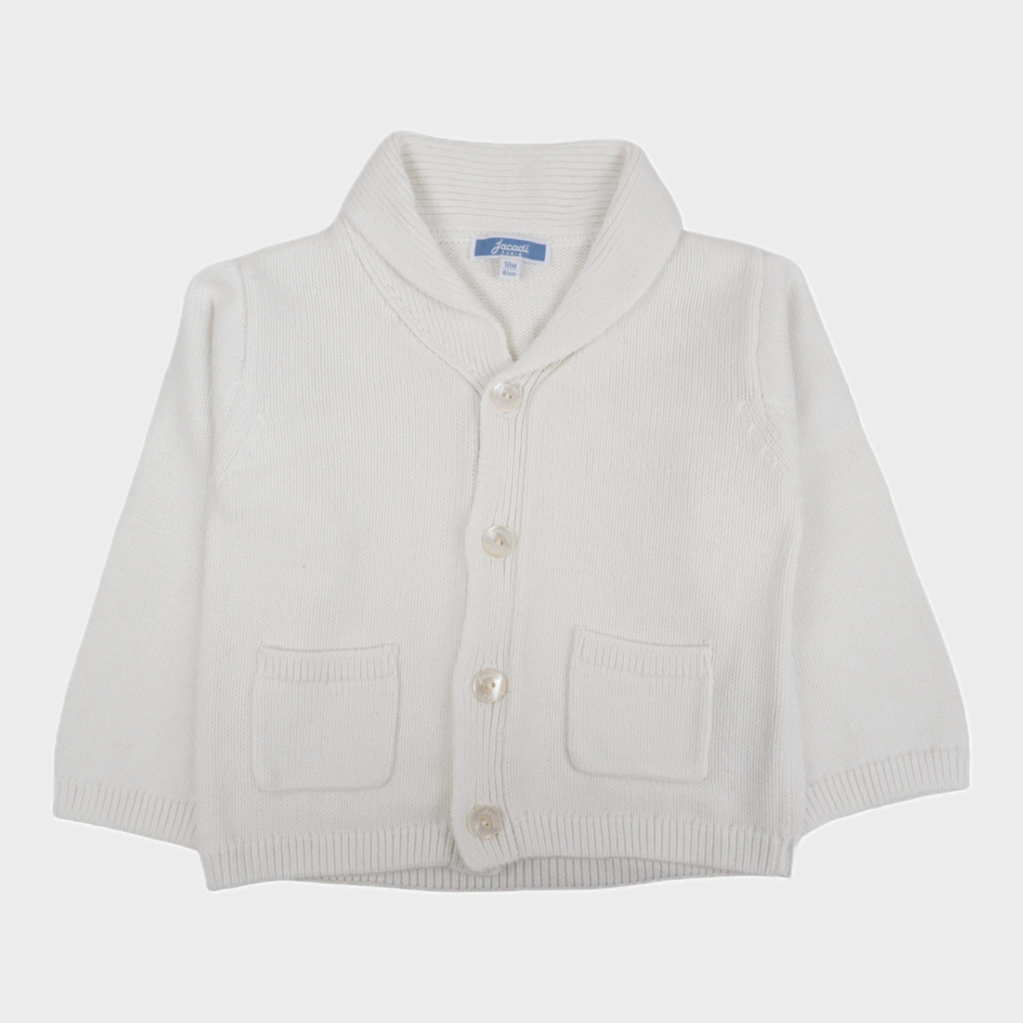 Gilet Blanc - 18 mois