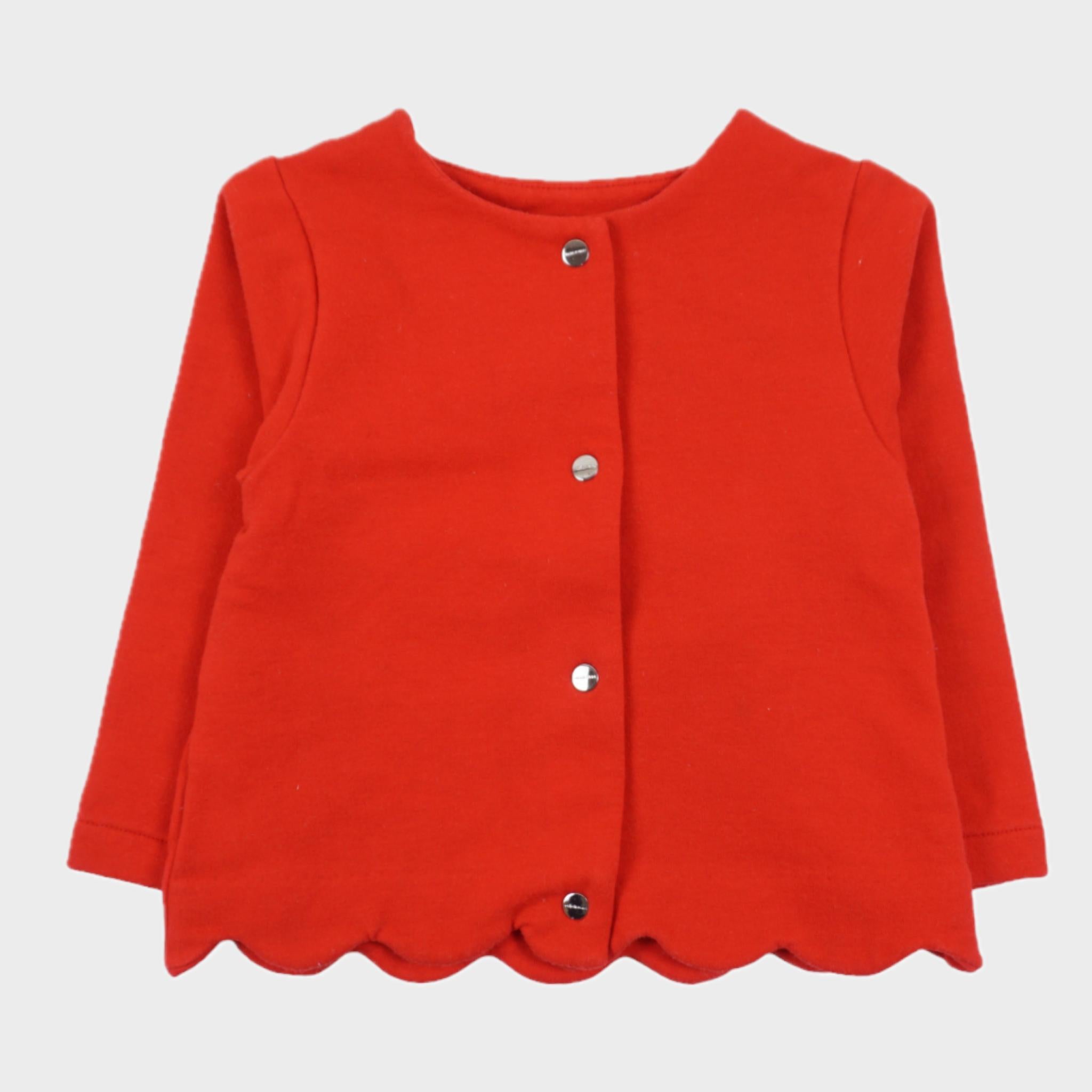 Gilet Rouge - 18 mois