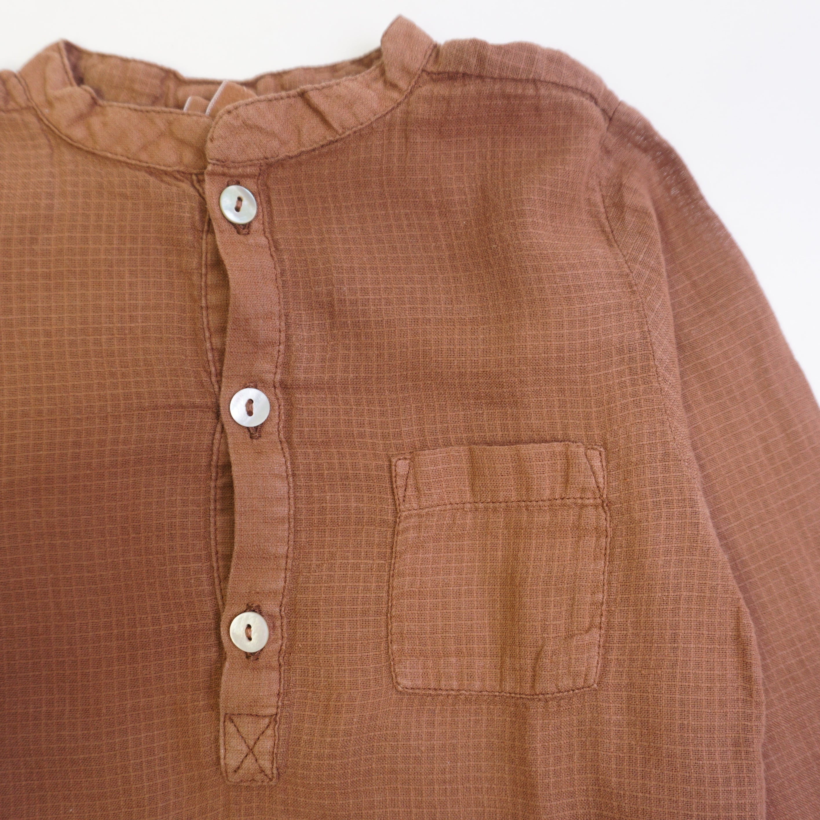 Blouse Marron - 18 mois