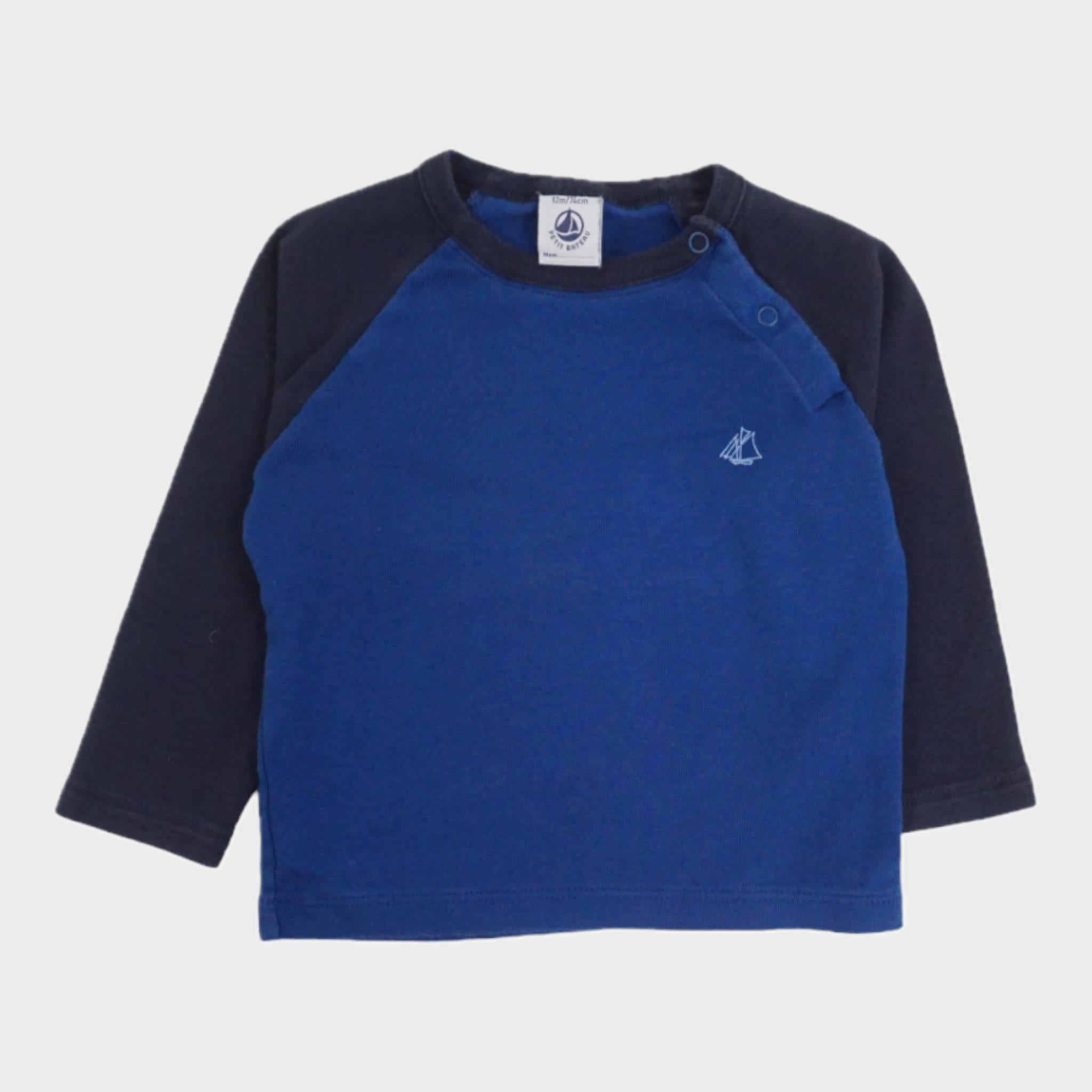 T-shirt Bleu - 12 mois