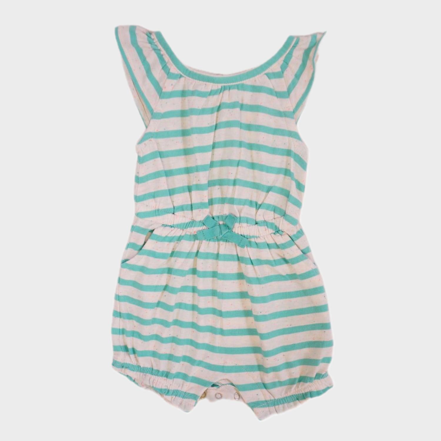 Barboteuse Vert - 0/3 mois