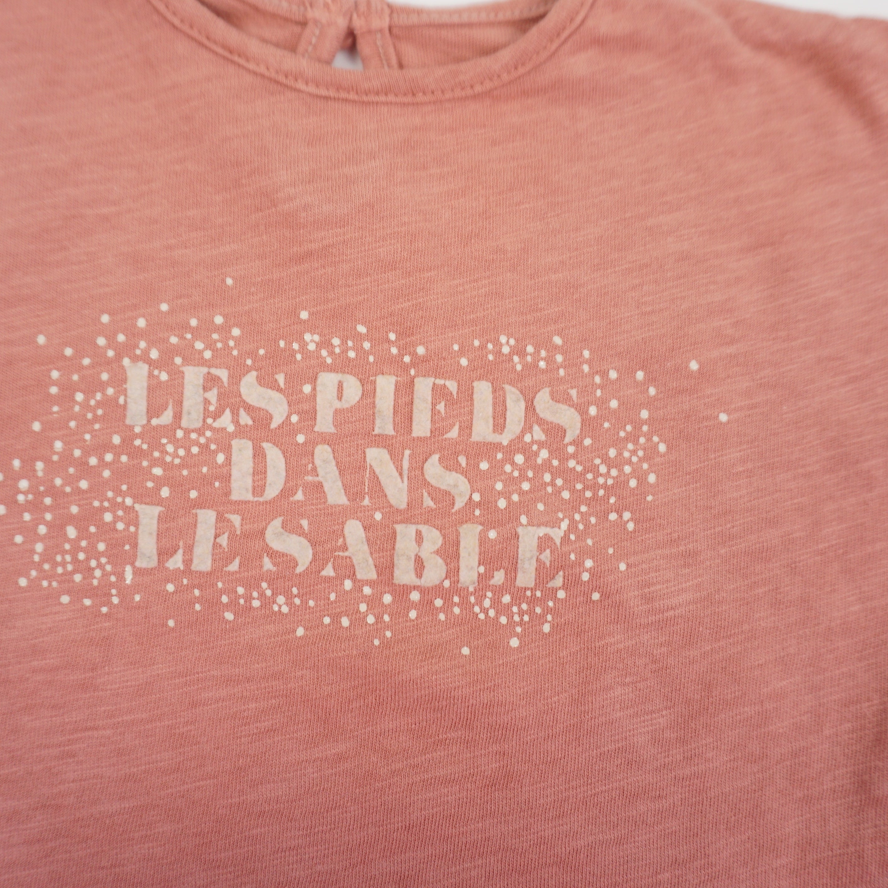 T-shirt Rose - 6 mois