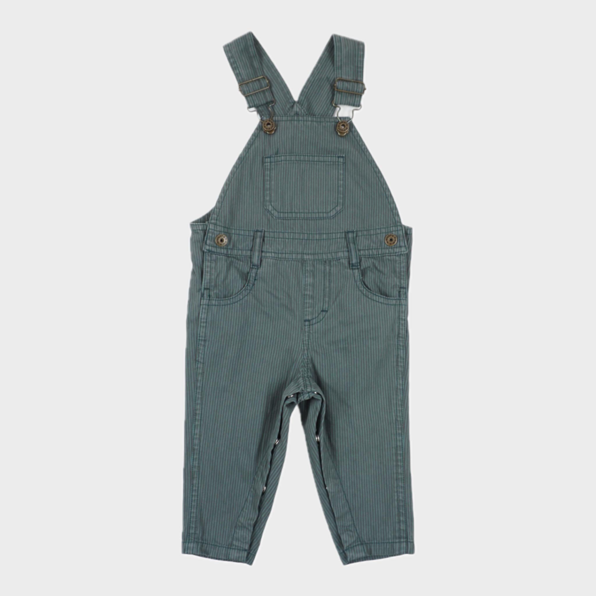 Salopette Vert - 6 mois