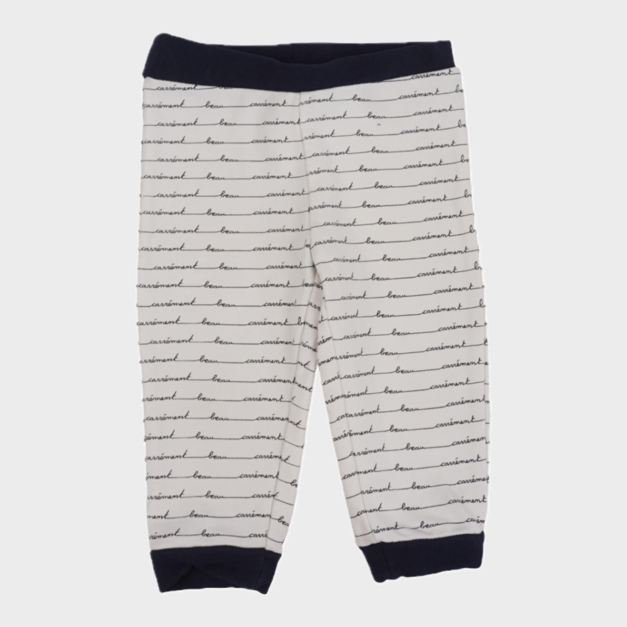 Pantalon Blanc - 12 mois