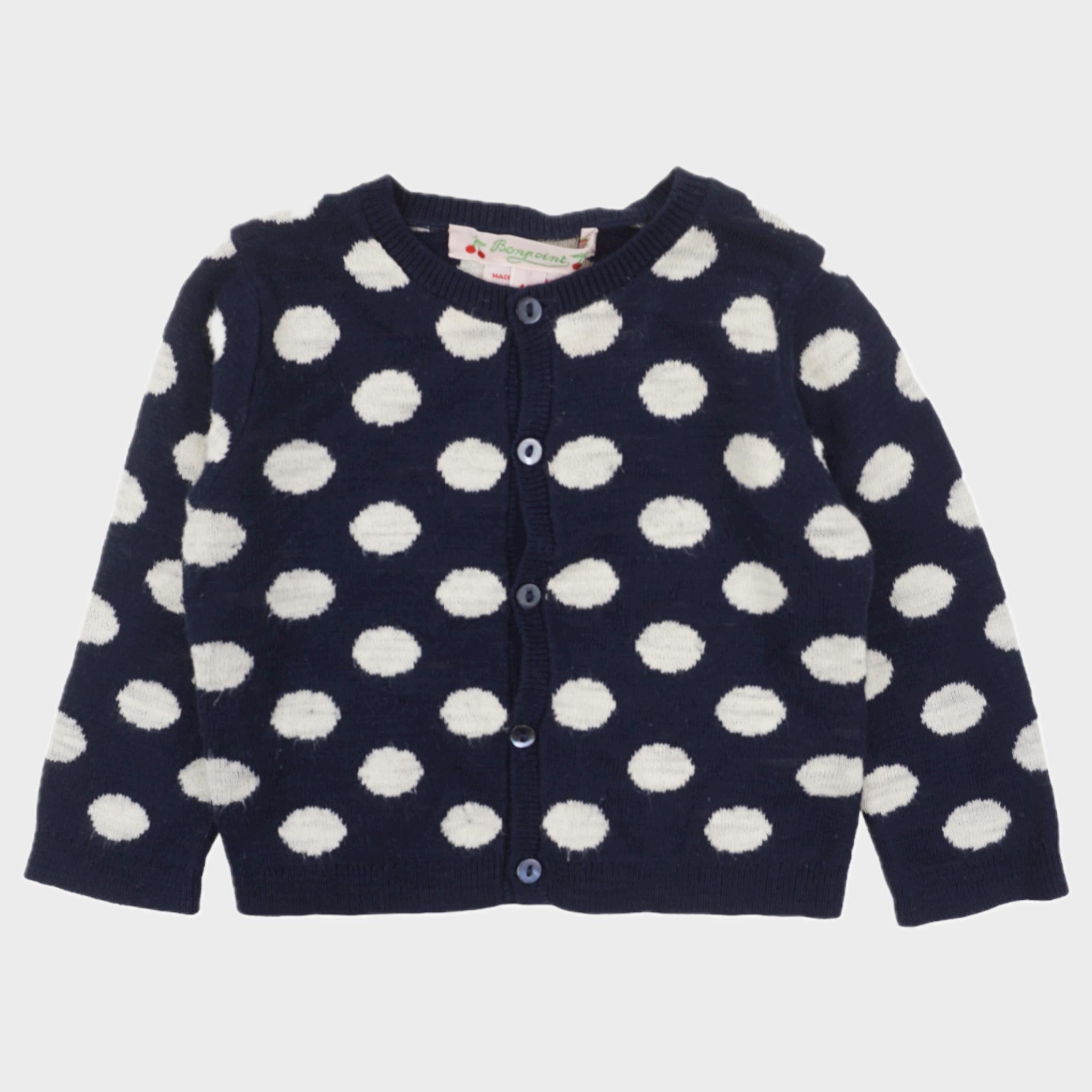 Gilet Bleu - 6/12 mois