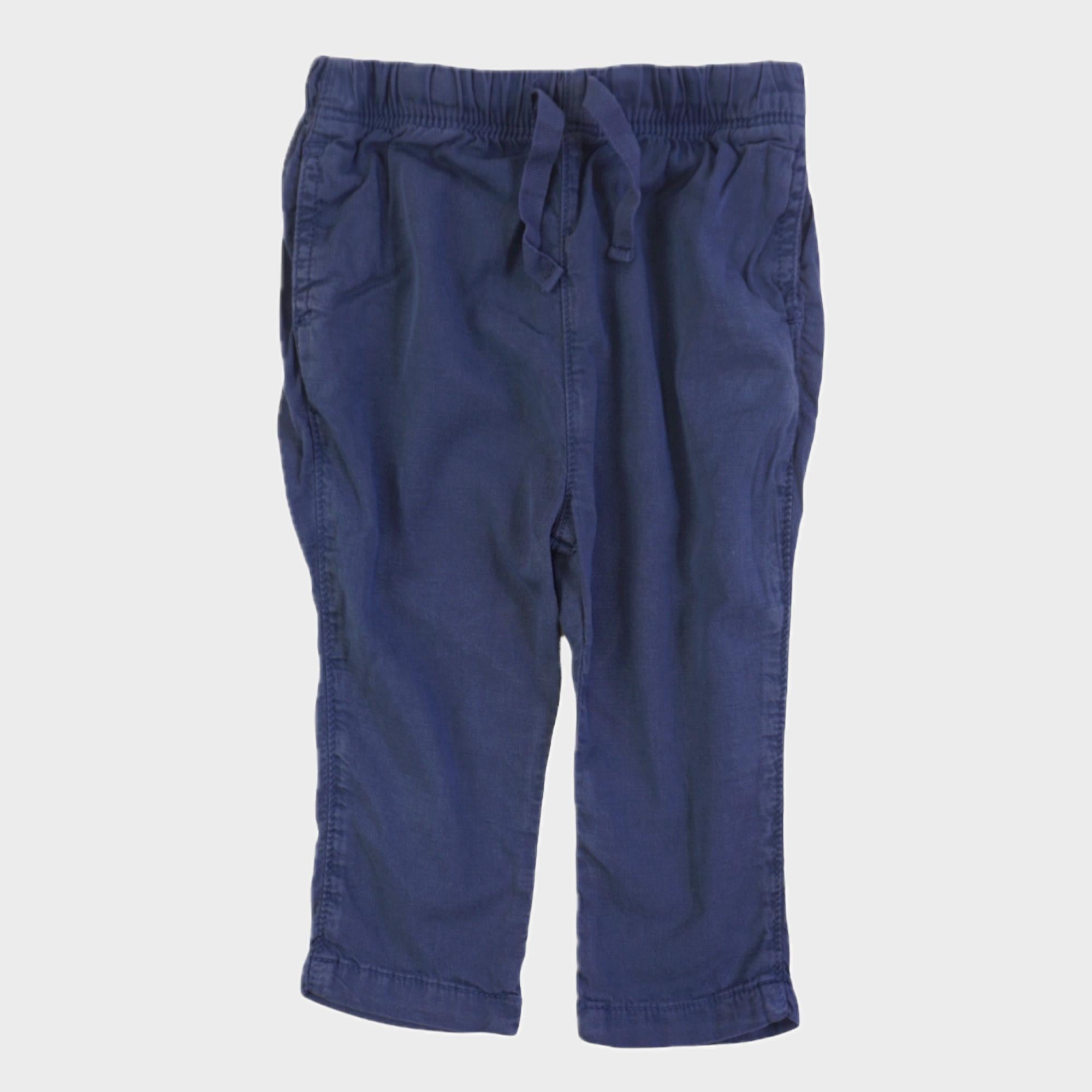 Pantalon Bleu - 12 mois