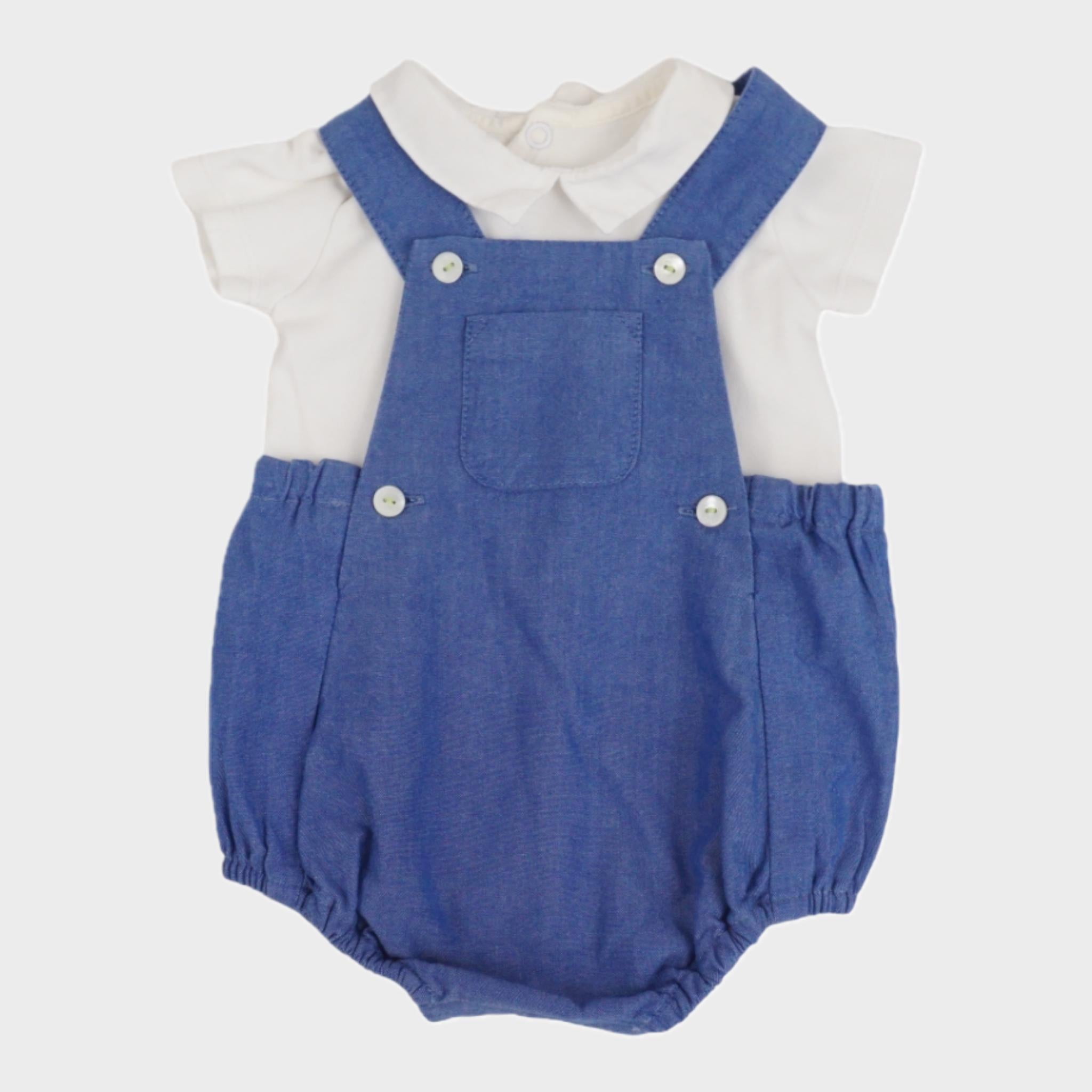 Ensemble barboteuse et body - 1 mois