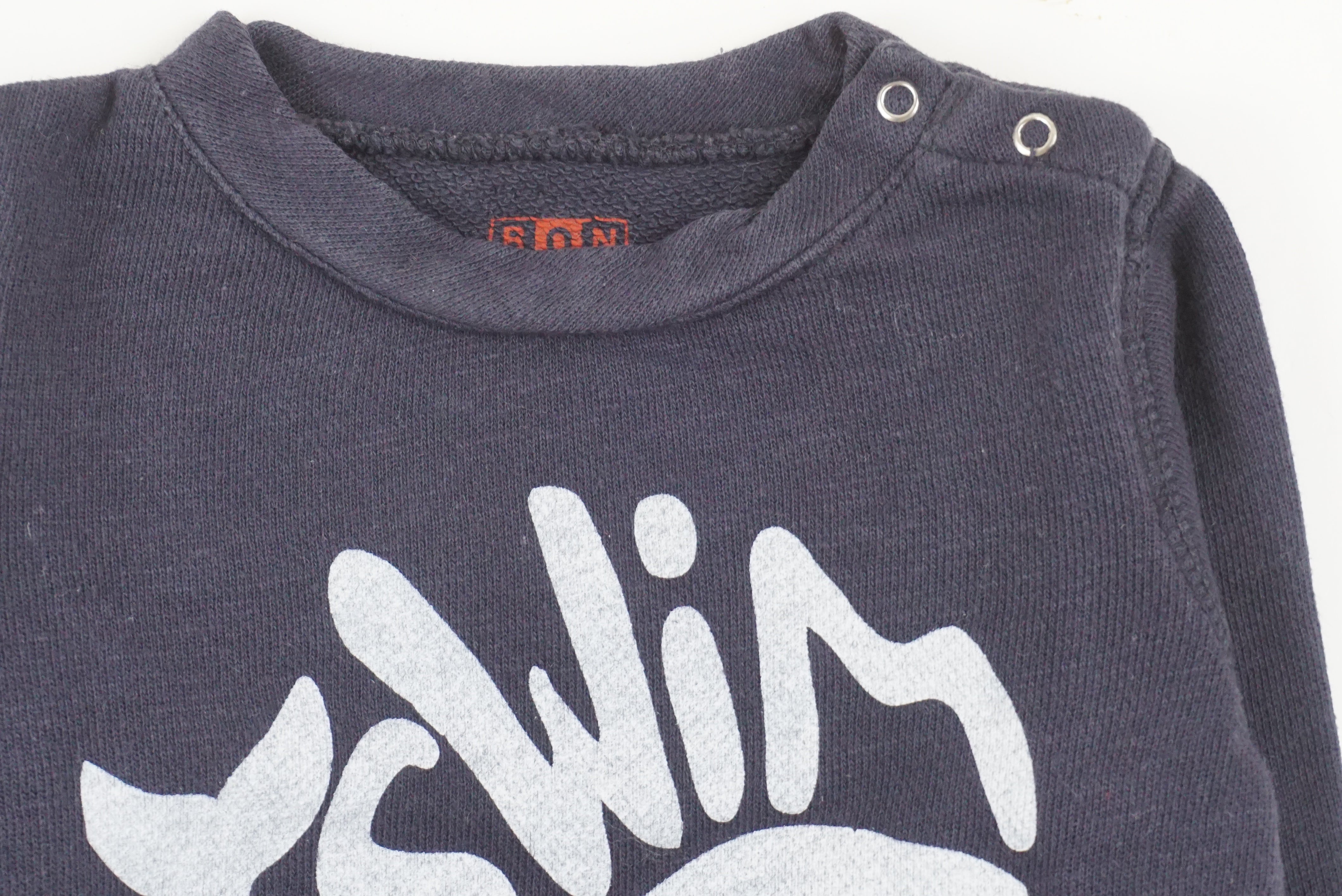 Sweat Bleu - 3/6 mois
