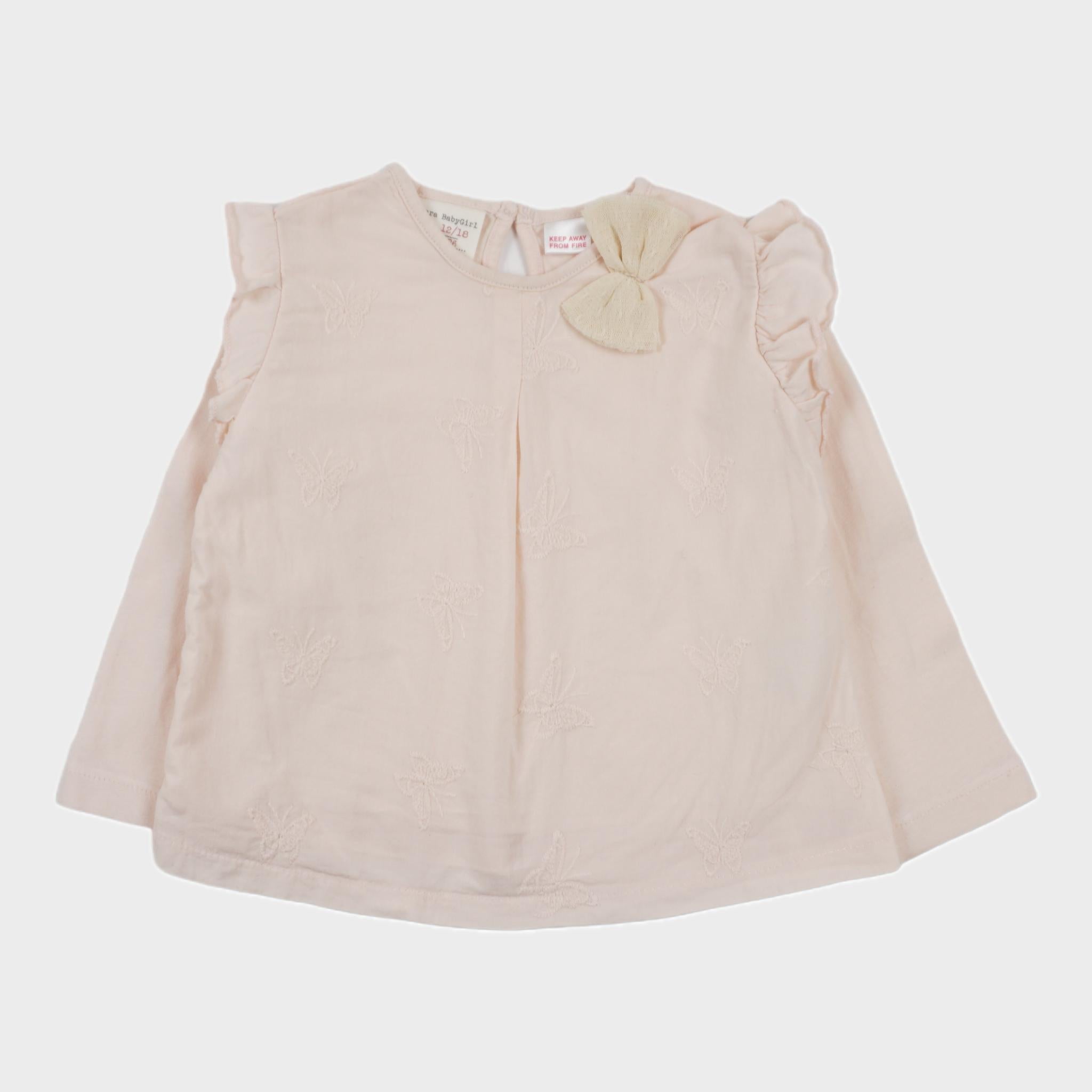 T-shirt Rose - 12/18 mois