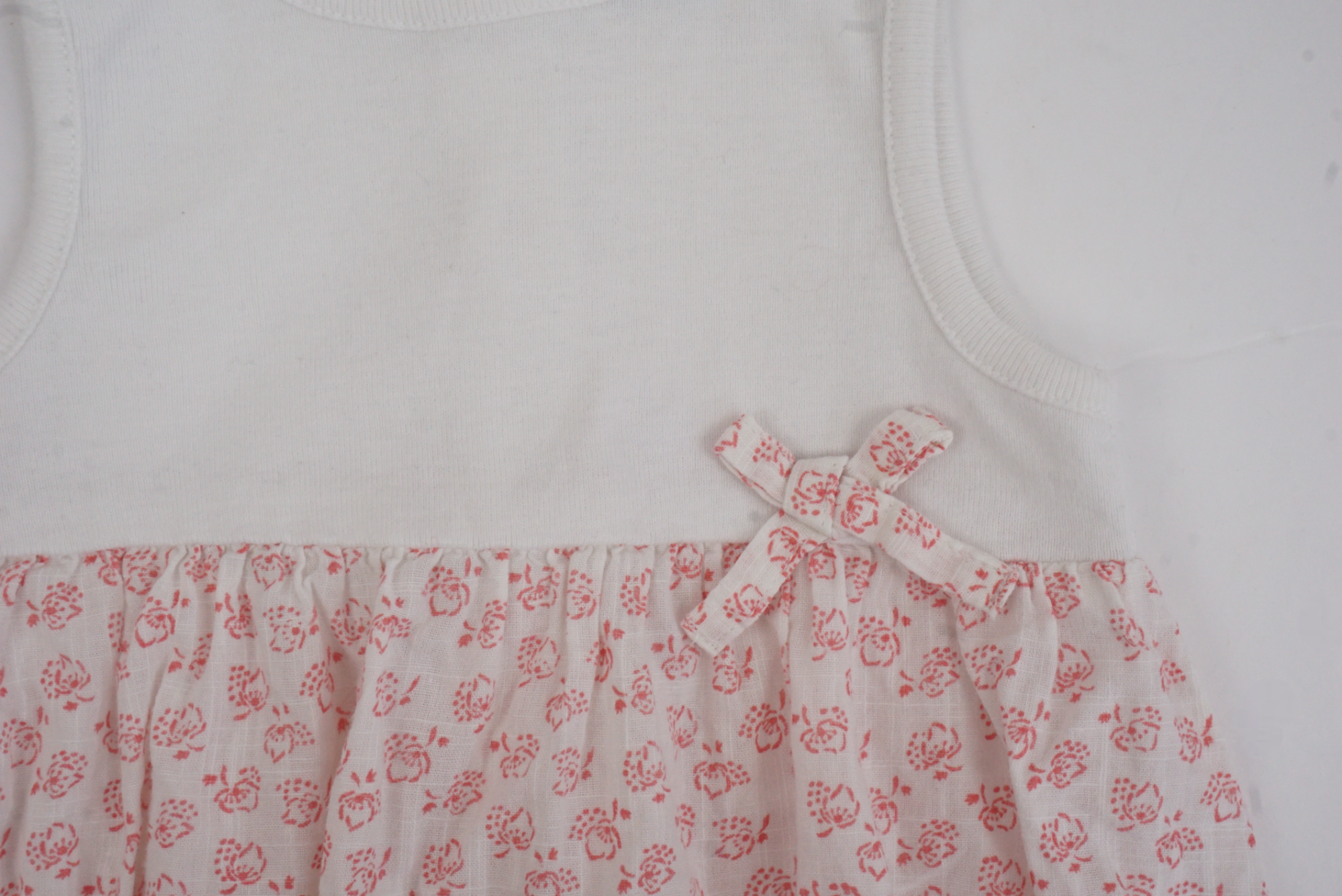 Barboteuse Blanc - 1 mois